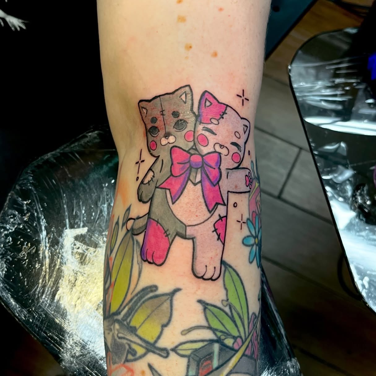 Tattoo by @astroweworld — dotwork