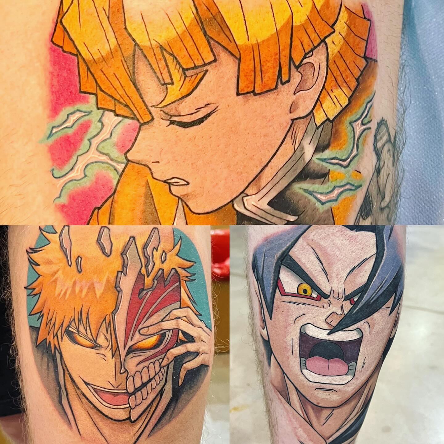 Tattoo by @bmtat2 — anime