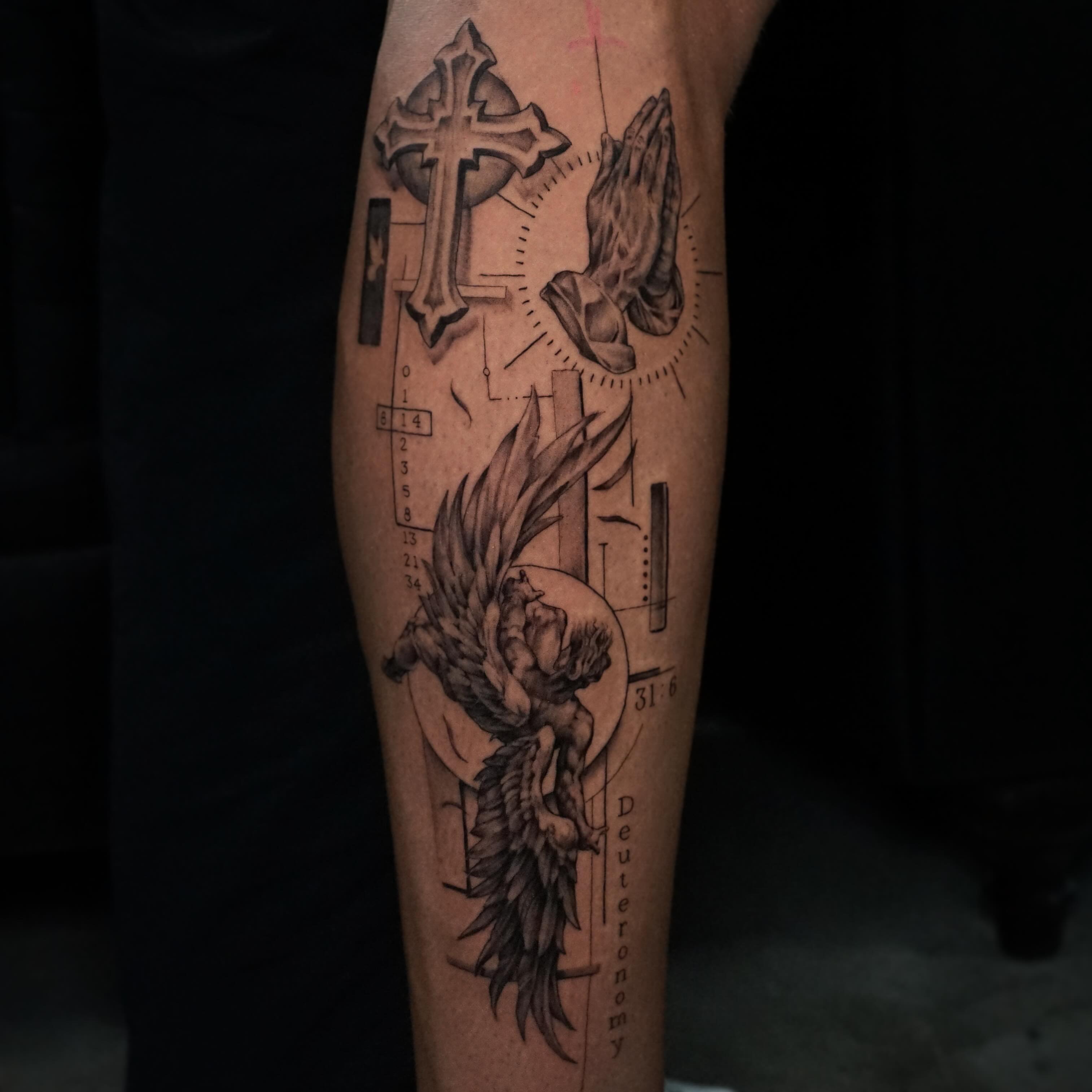 Tattoo by @dan_logan_tattoo — black_and_grey, realism