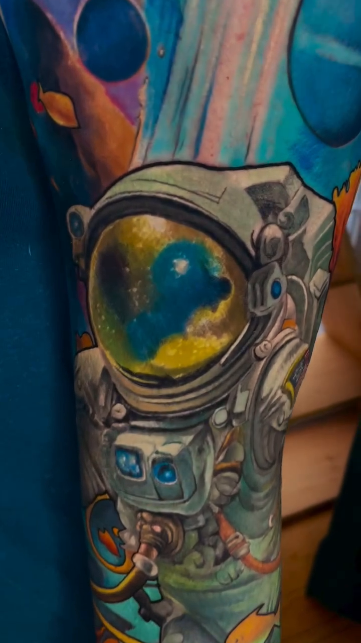 Tattoo by @clumsysurgeon — realism, trash_polka