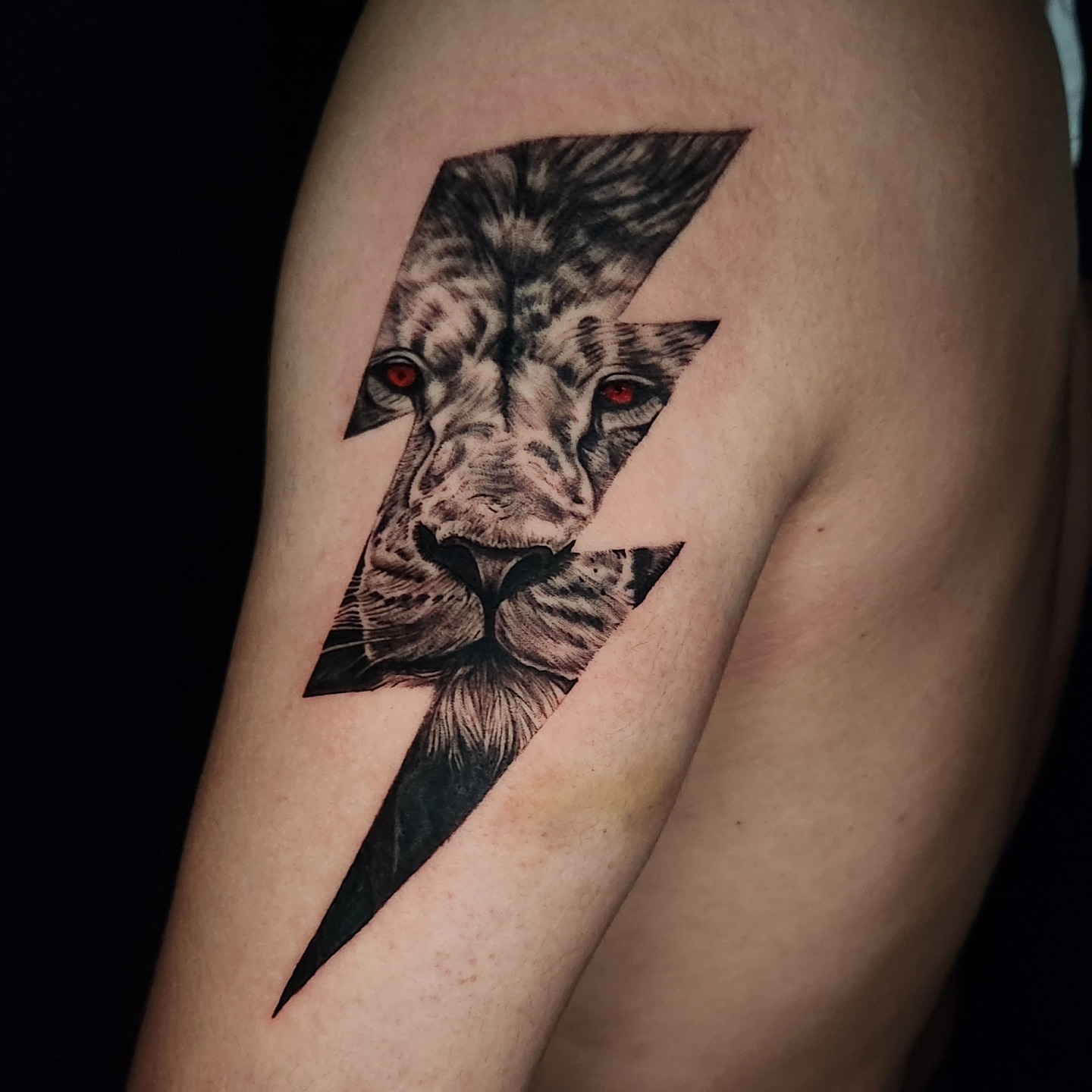 Tattoo by @gofigure_tattoo — realism, black_and_grey