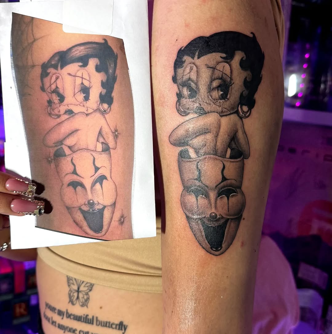 Tattoo by @joc_o_tattoo — black_and_grey, realism
