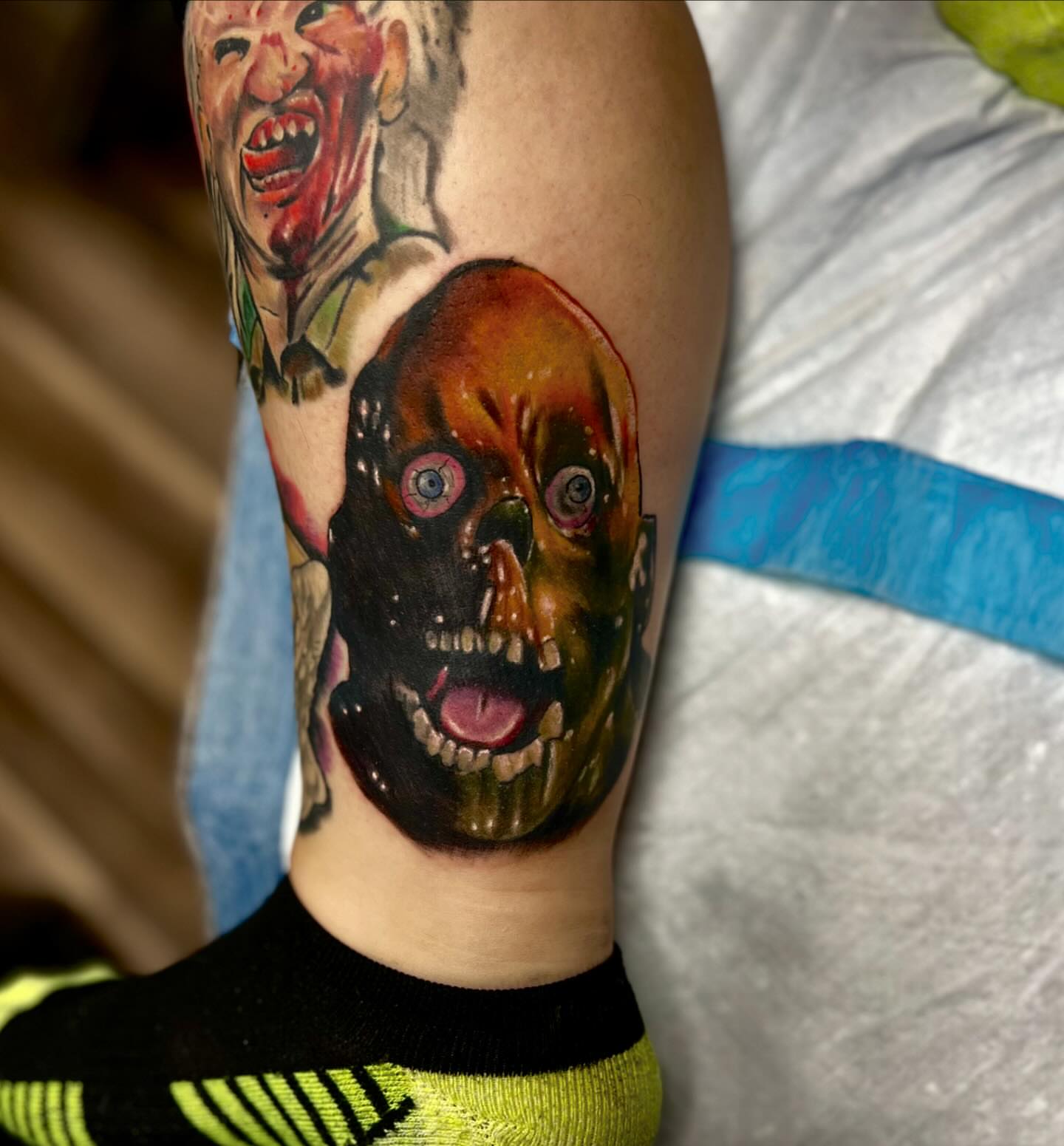 Tattoo by @jeffobrientattoos — realism, dark_realism