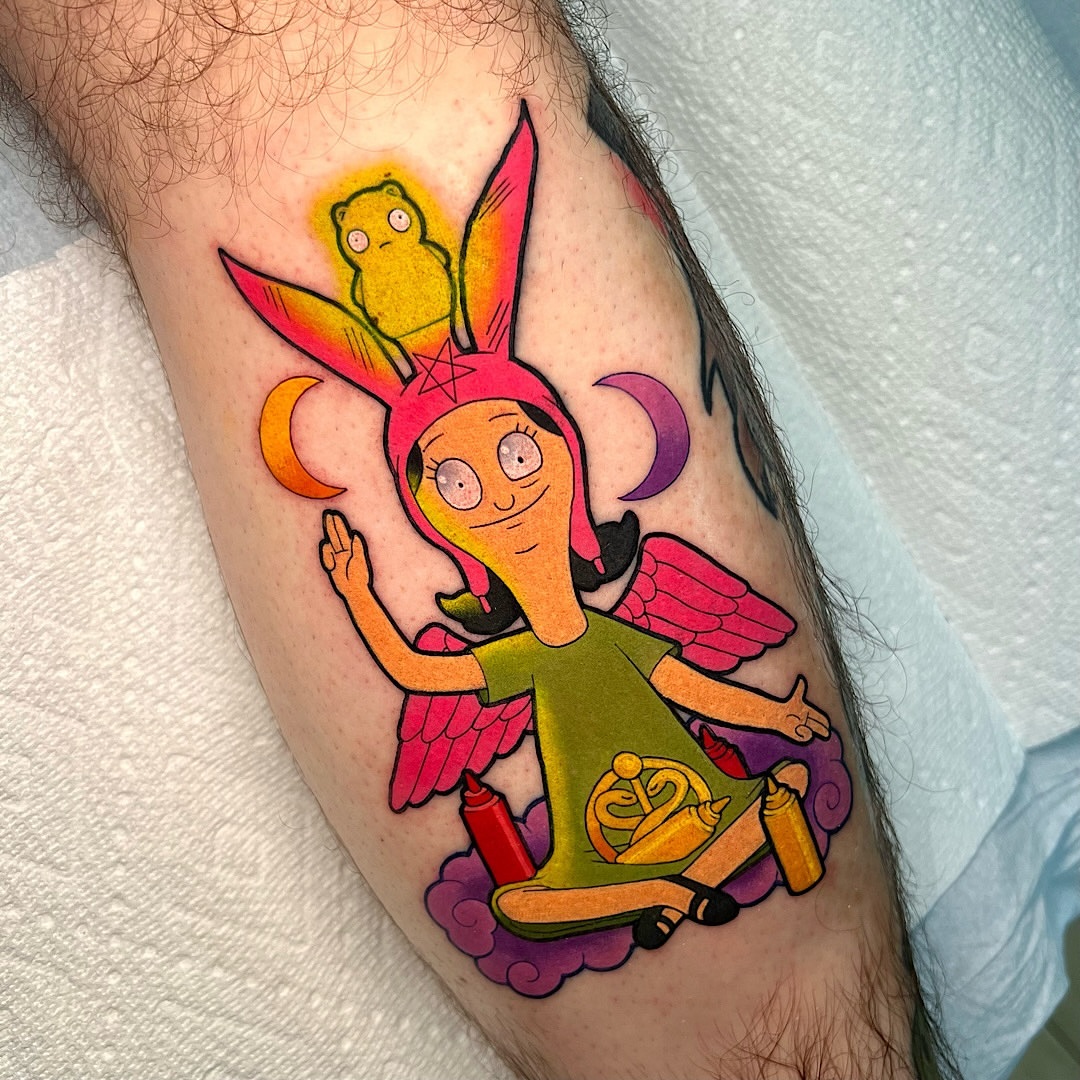 Tattoo by @shelbytattoos — new_school, illustrative