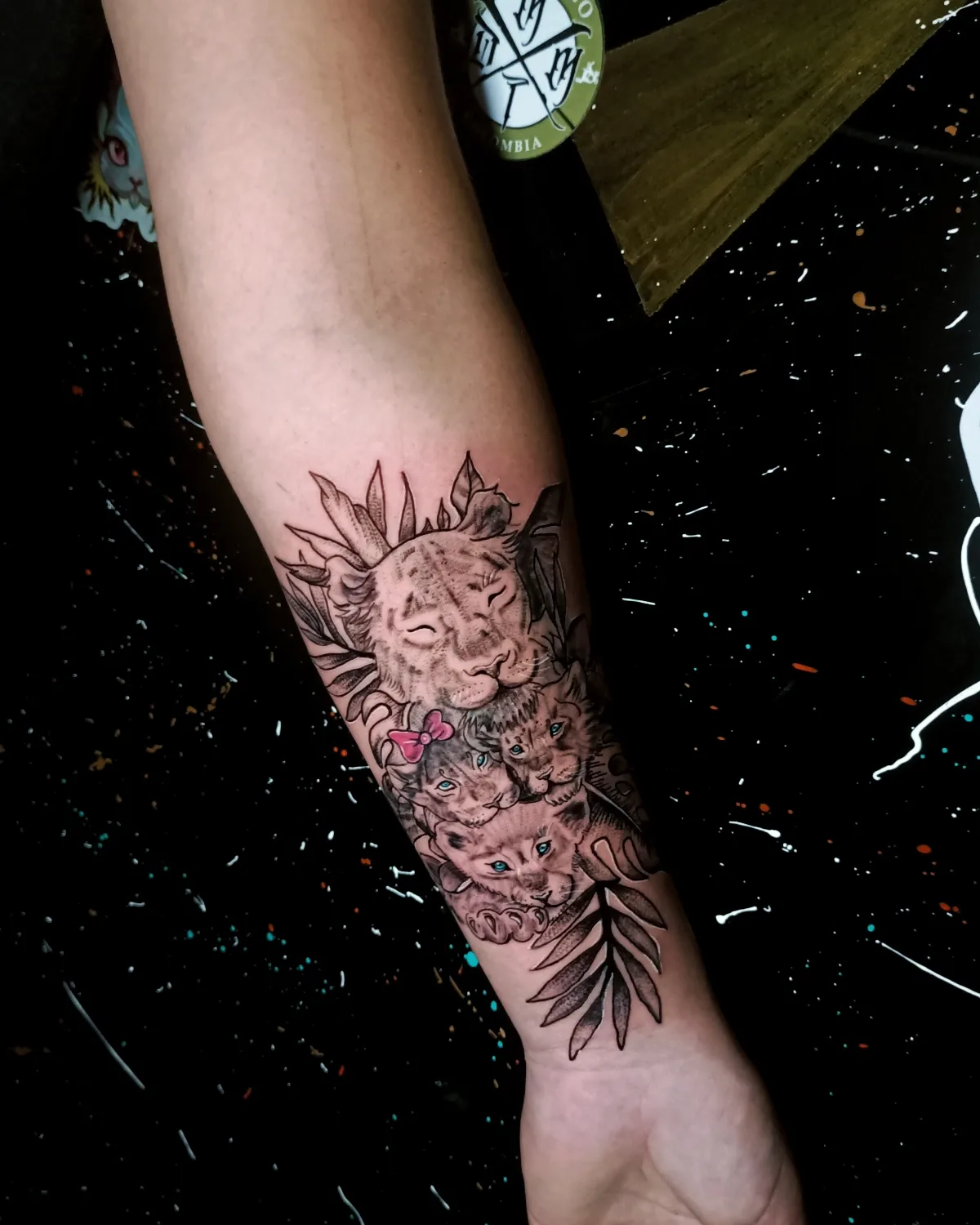 Tattoo by @m_kytattoo — realism, dotwork