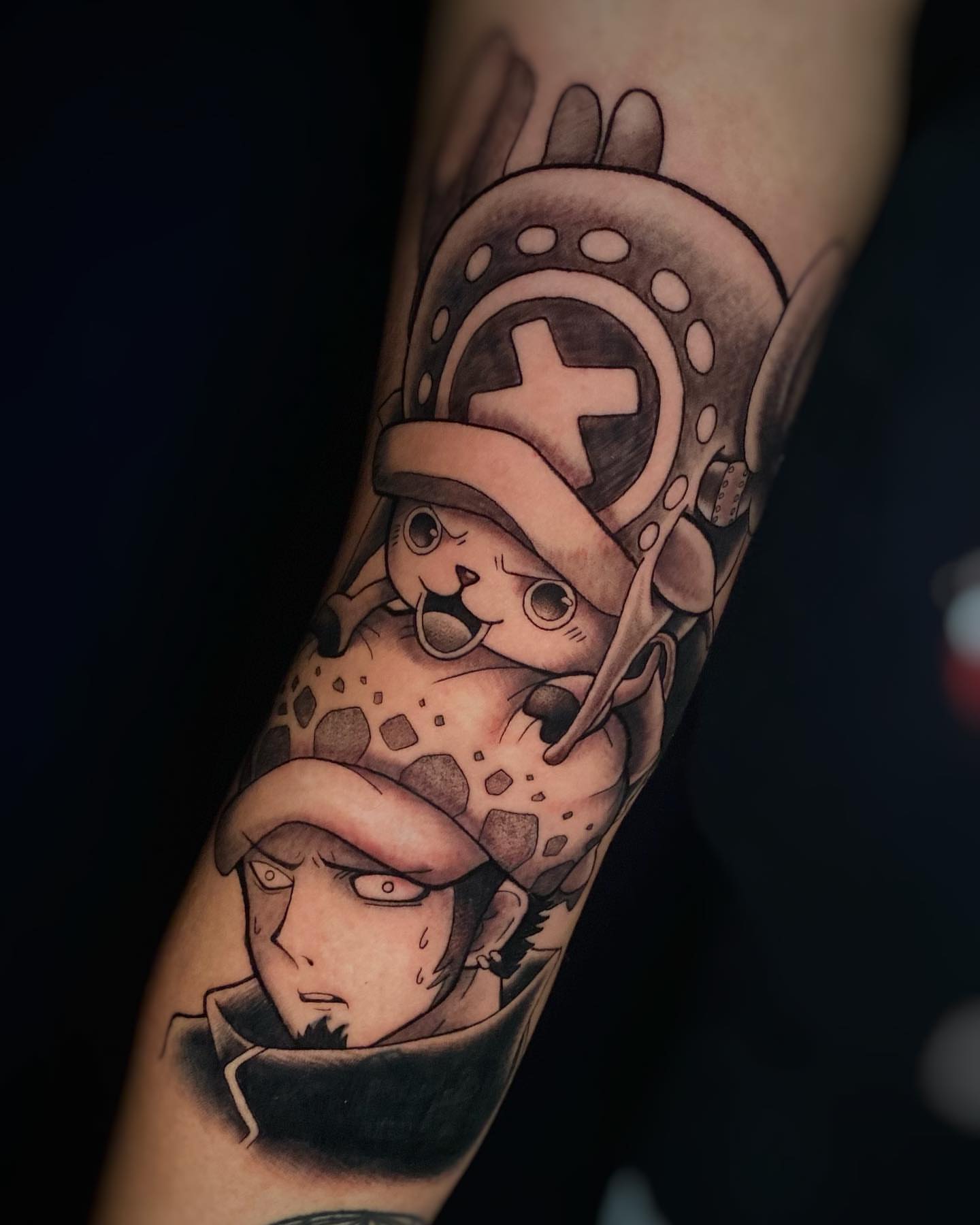 Tattoo by @llijah — anime