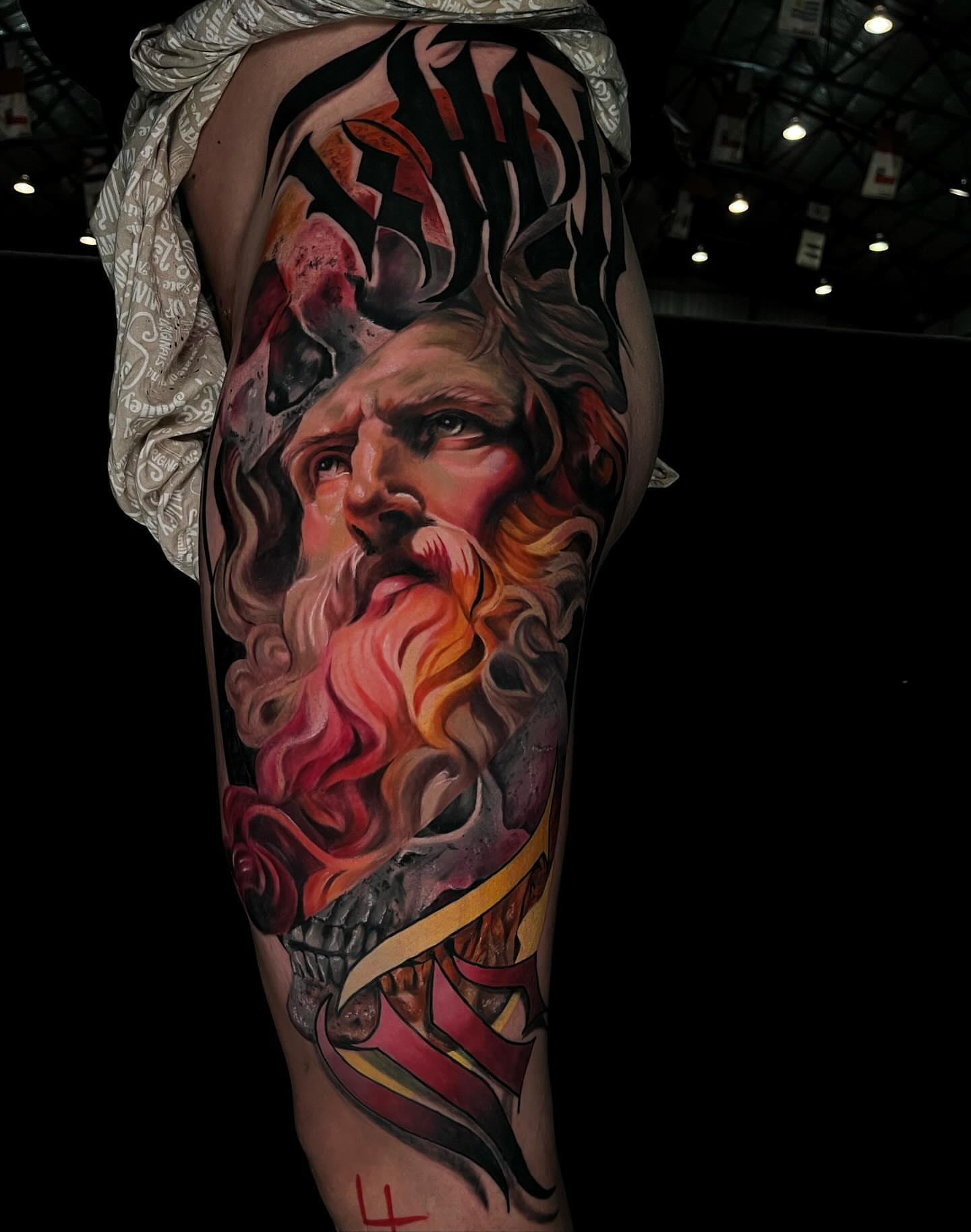 Tattoo by @changootattoo — realism, dotwork