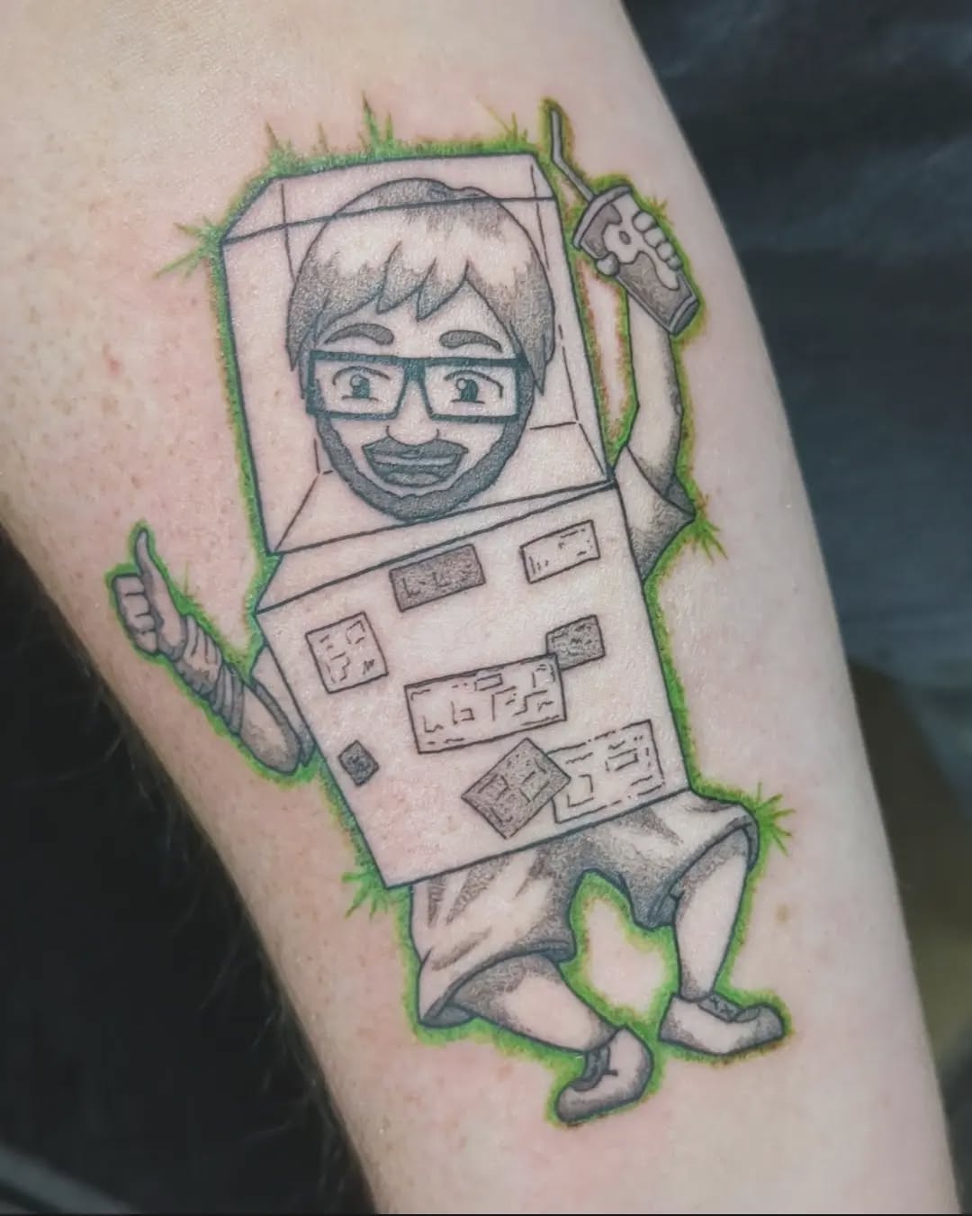 Tattoo by @seth.opotamus β ignorant, new_school