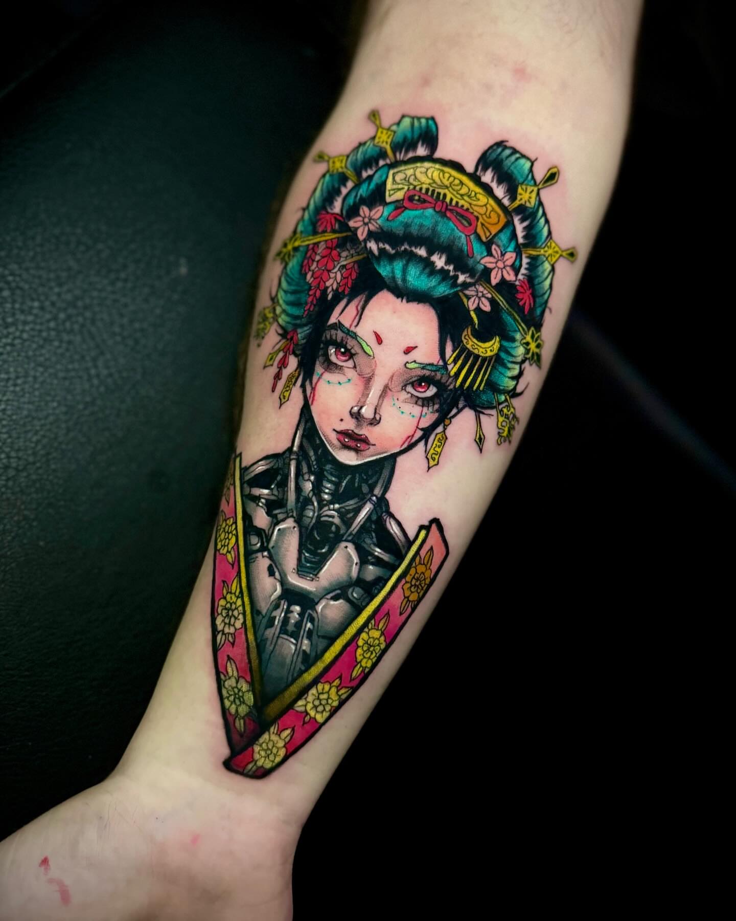Tattoo by @zenfullart β japanese_irezumi, dotwork