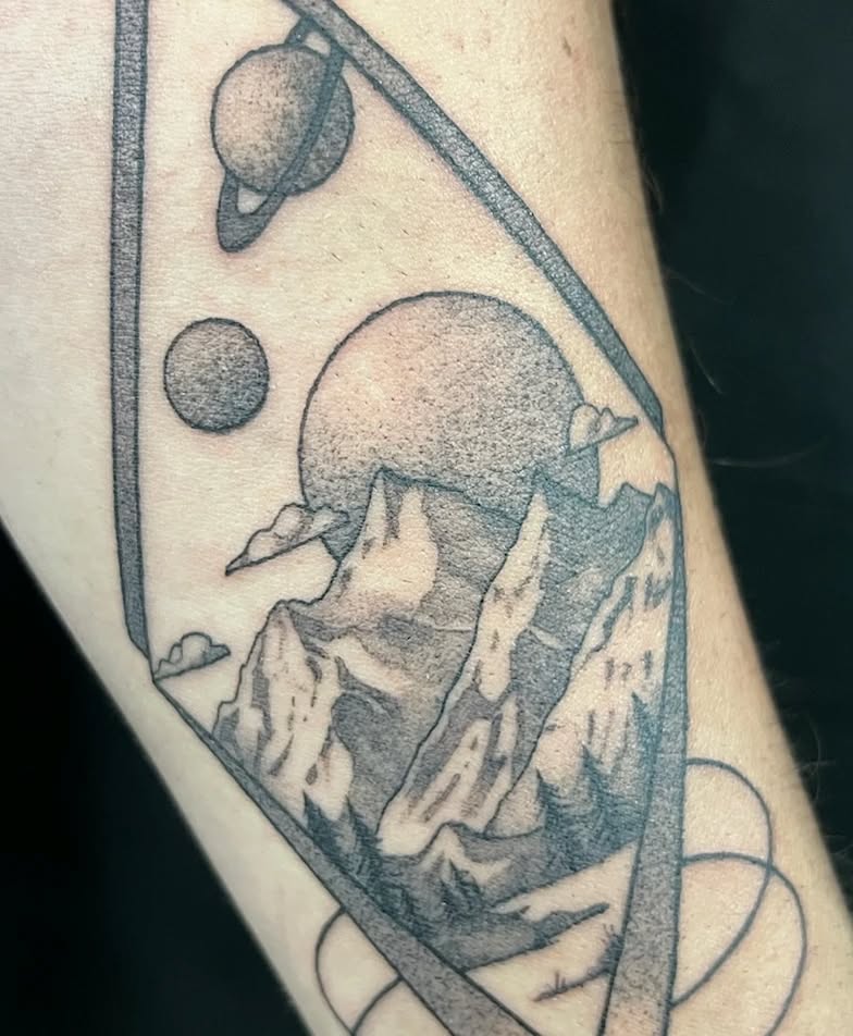 Tattoo by @seth.opotamus β black_and_grey, geometric