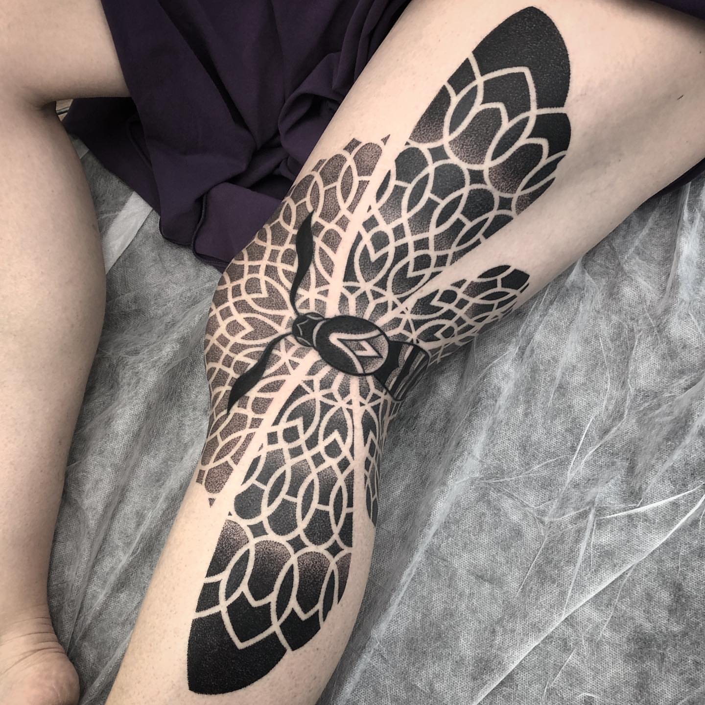 Tattoo by @setharcane — geometric