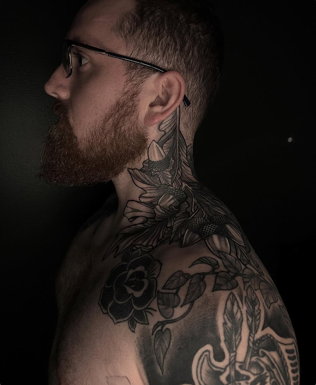 Tattoo by @javierrivera_tattoos — black_and_grey, realism