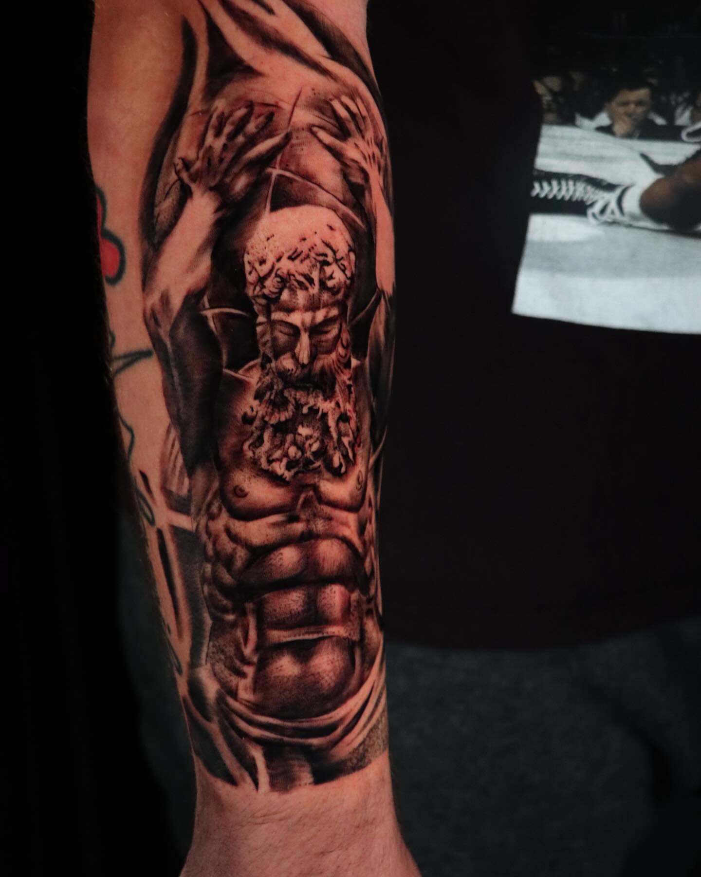 Tattoo by @alex_suarez303 — realism, black_and_grey
