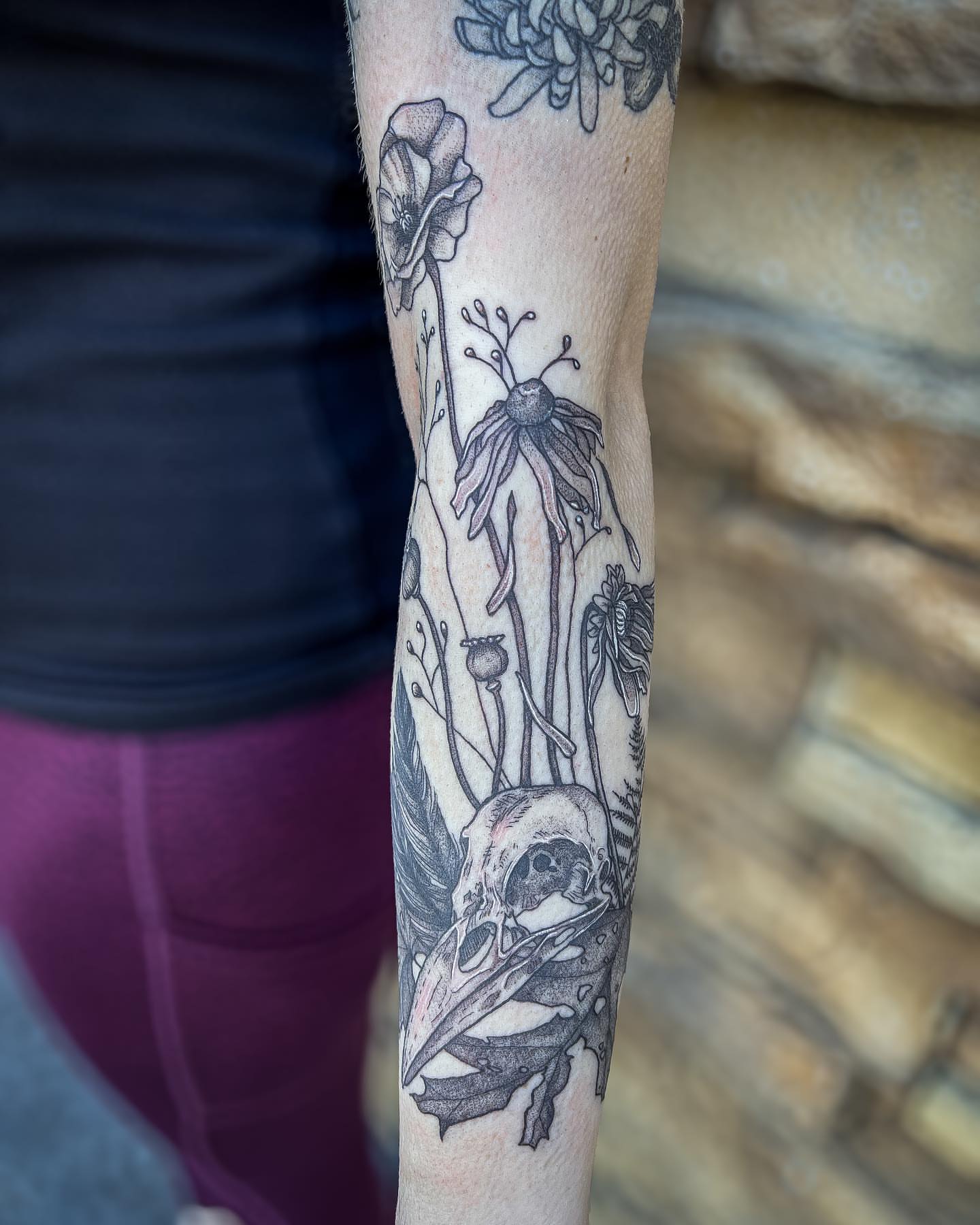 Tattoo by @reaganinks — black_and_grey, realism