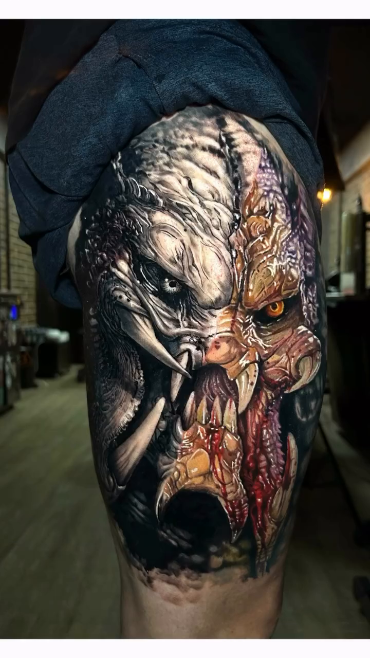 Tattoo by @brunomarxtattoo — realism, dark_realism