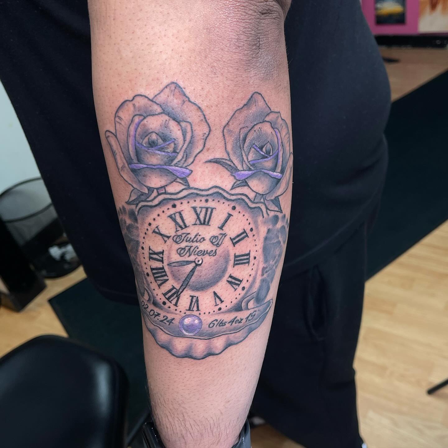 Tattoo by @yayo_rtn — black_and_grey, realism