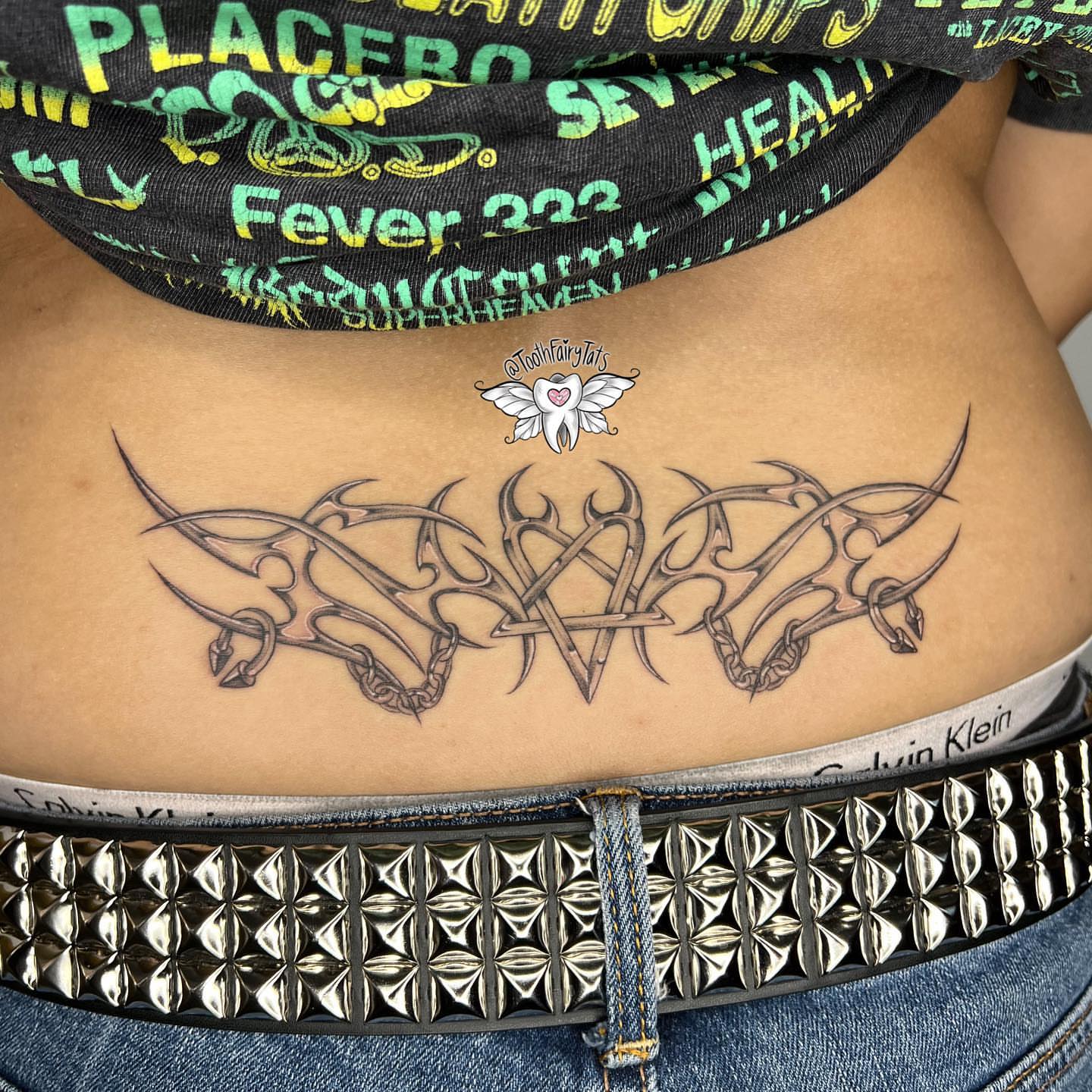 Tattoo by @toothfairytats — tribal
