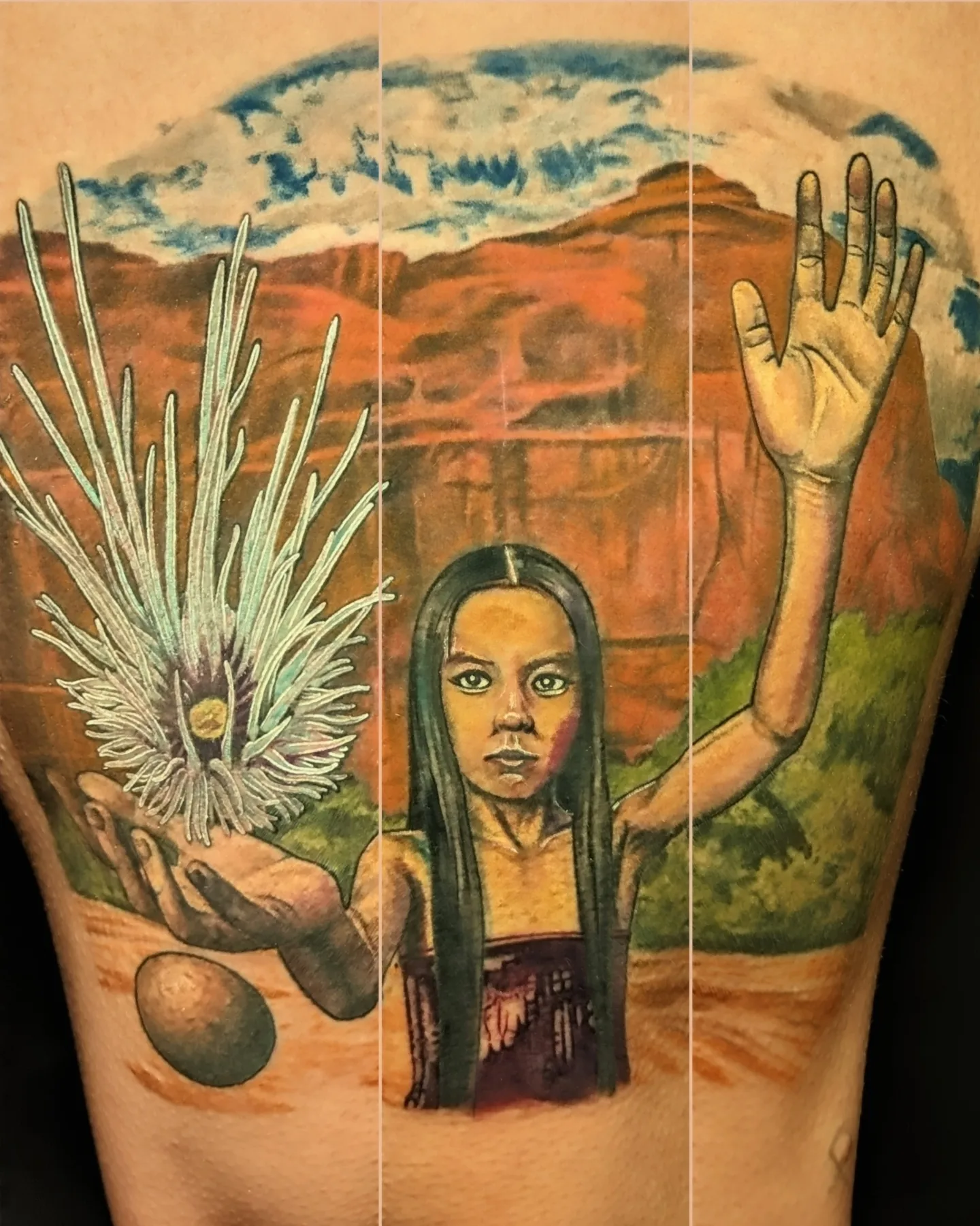 Tattoo by @jtrip360 — realism, surrealism
