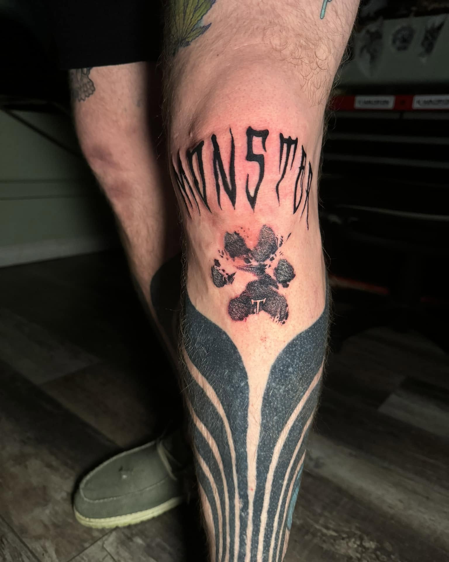 Tattoo by @dapperdustin42 — black_and_grey