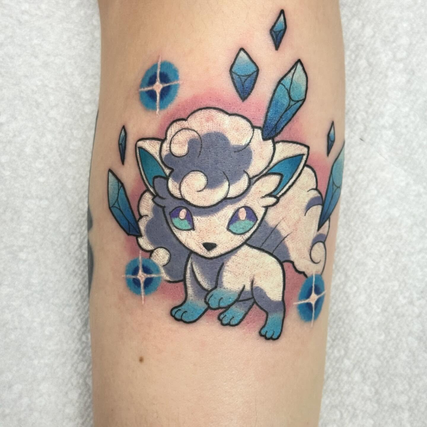 Tattoo by @casket_trash — new_school, watercolor