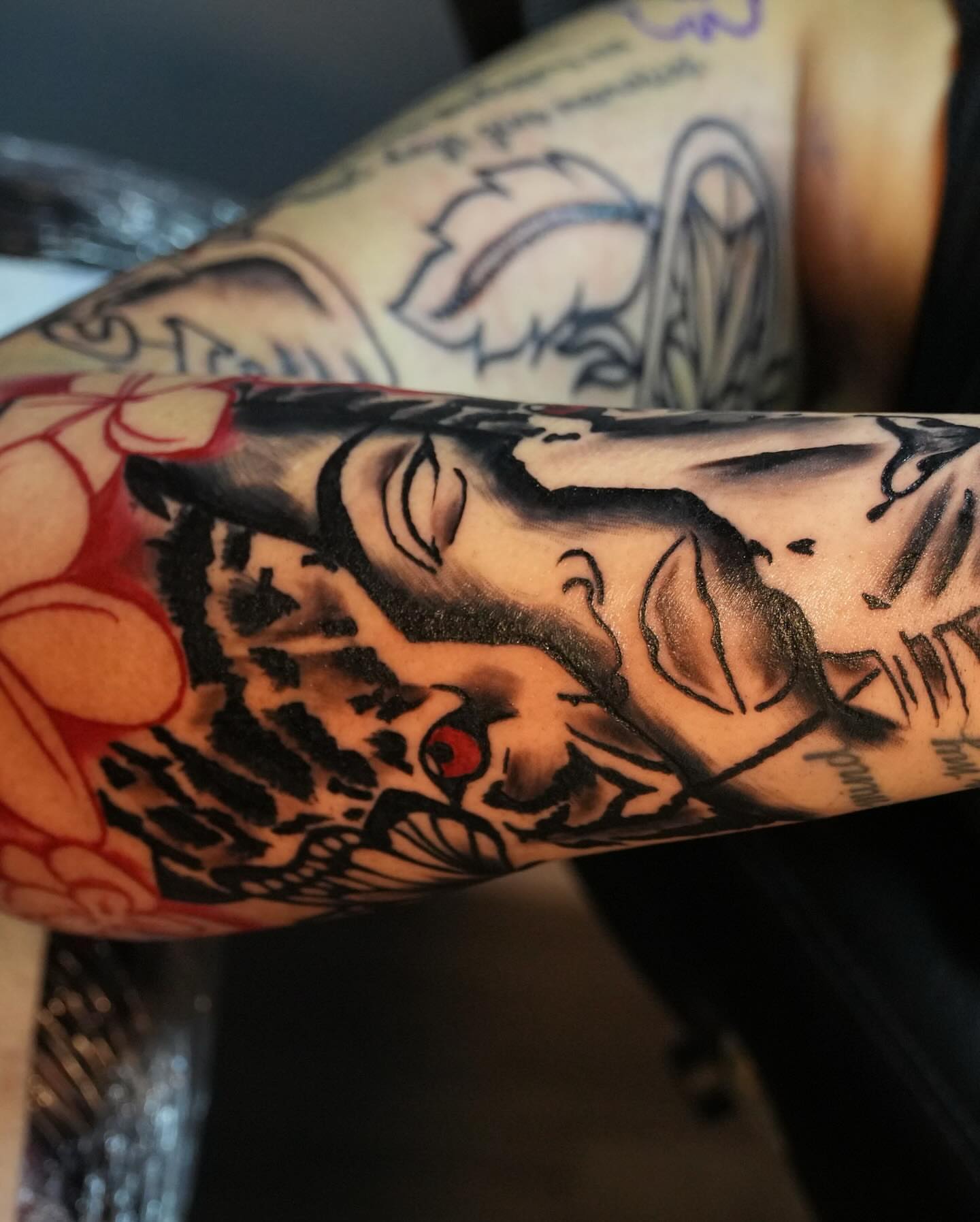 Tattoo by @macink__ — american_traditional, black_and_grey
