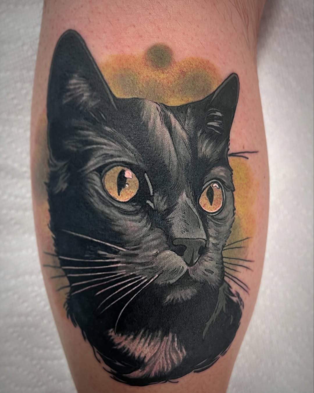Tattoo by @goblin_smasher — realism, black_and_grey