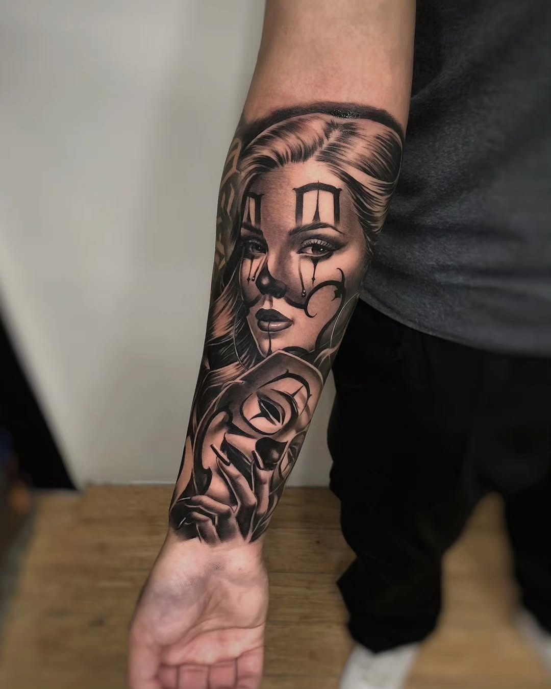 Tattoo by @mager_tattoos — chicano, realism