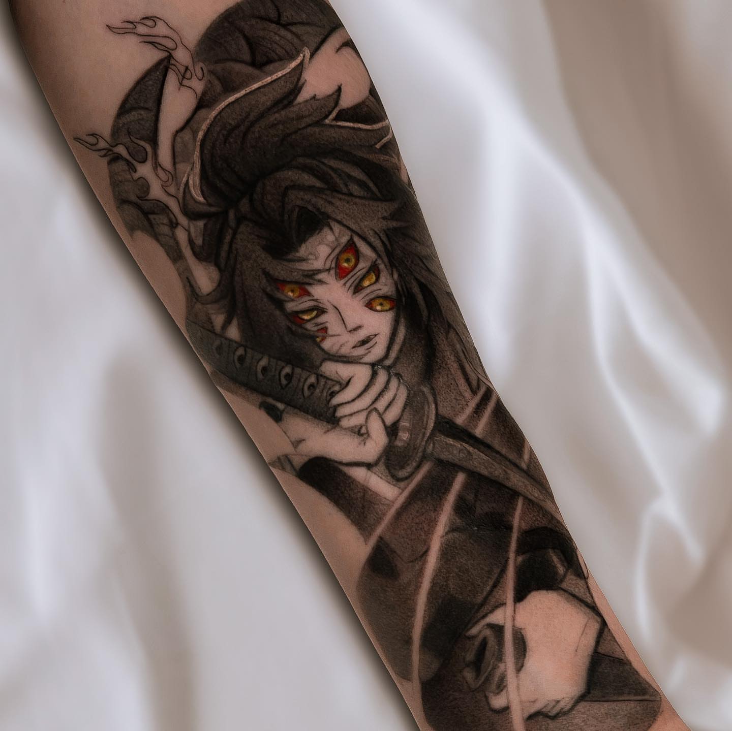 Tattoo by | MARK | ANIME AND MANGA TATTOO MOSCOW, Moscow