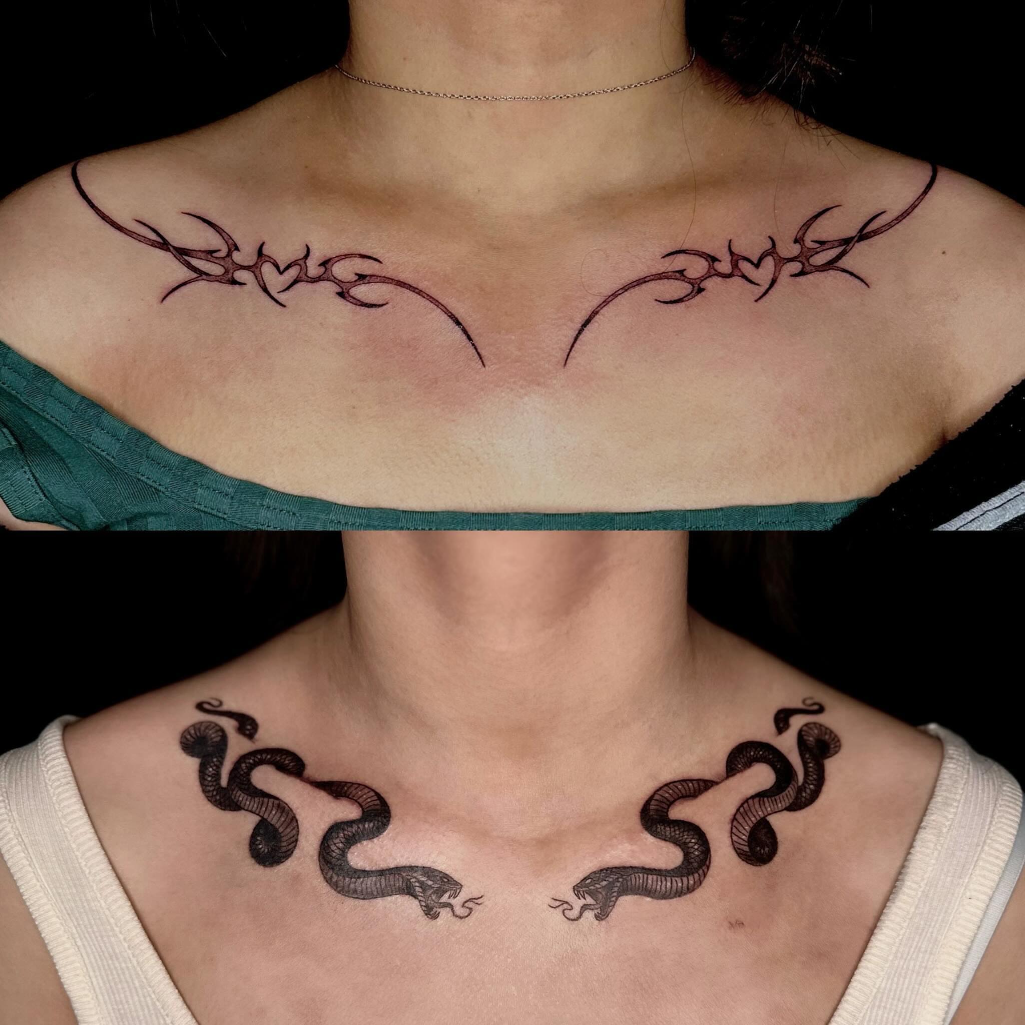 Tattoo by @roxotattoos — tribal