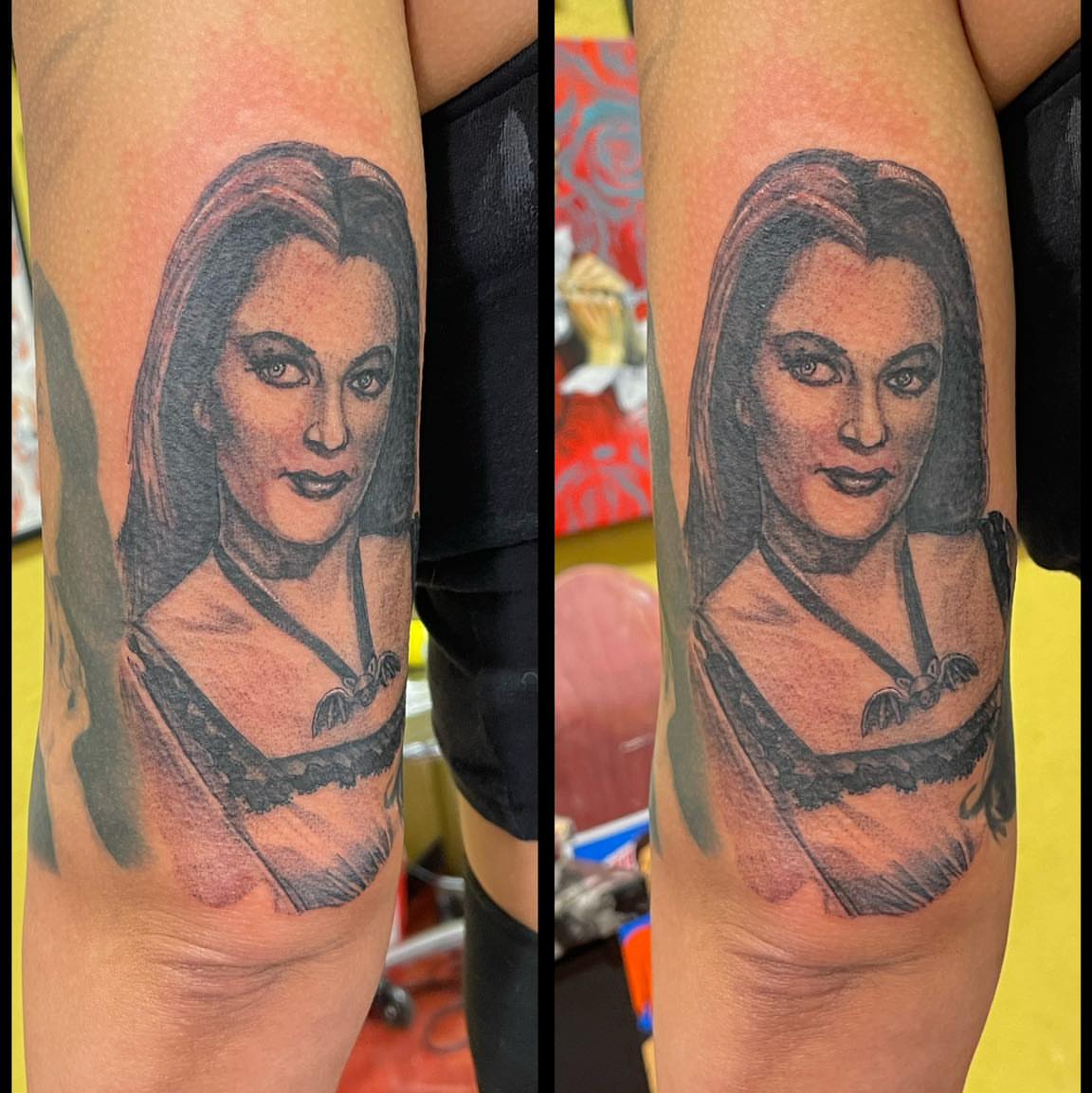 Tattoo by @famous77 — realism, black_and_grey