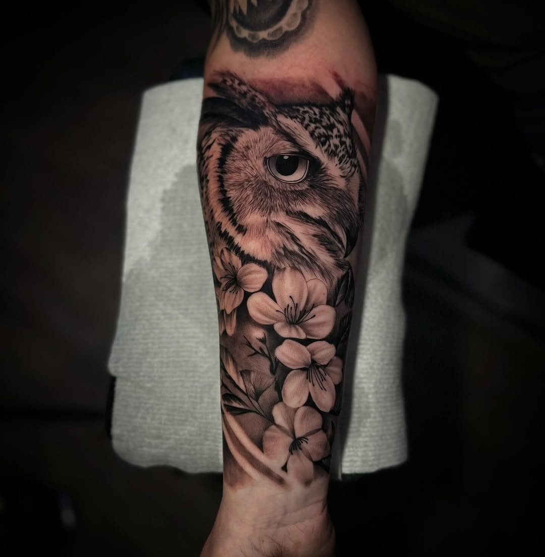 Tattoo work at Bizarre Bazaar Tattoo Convention 2026