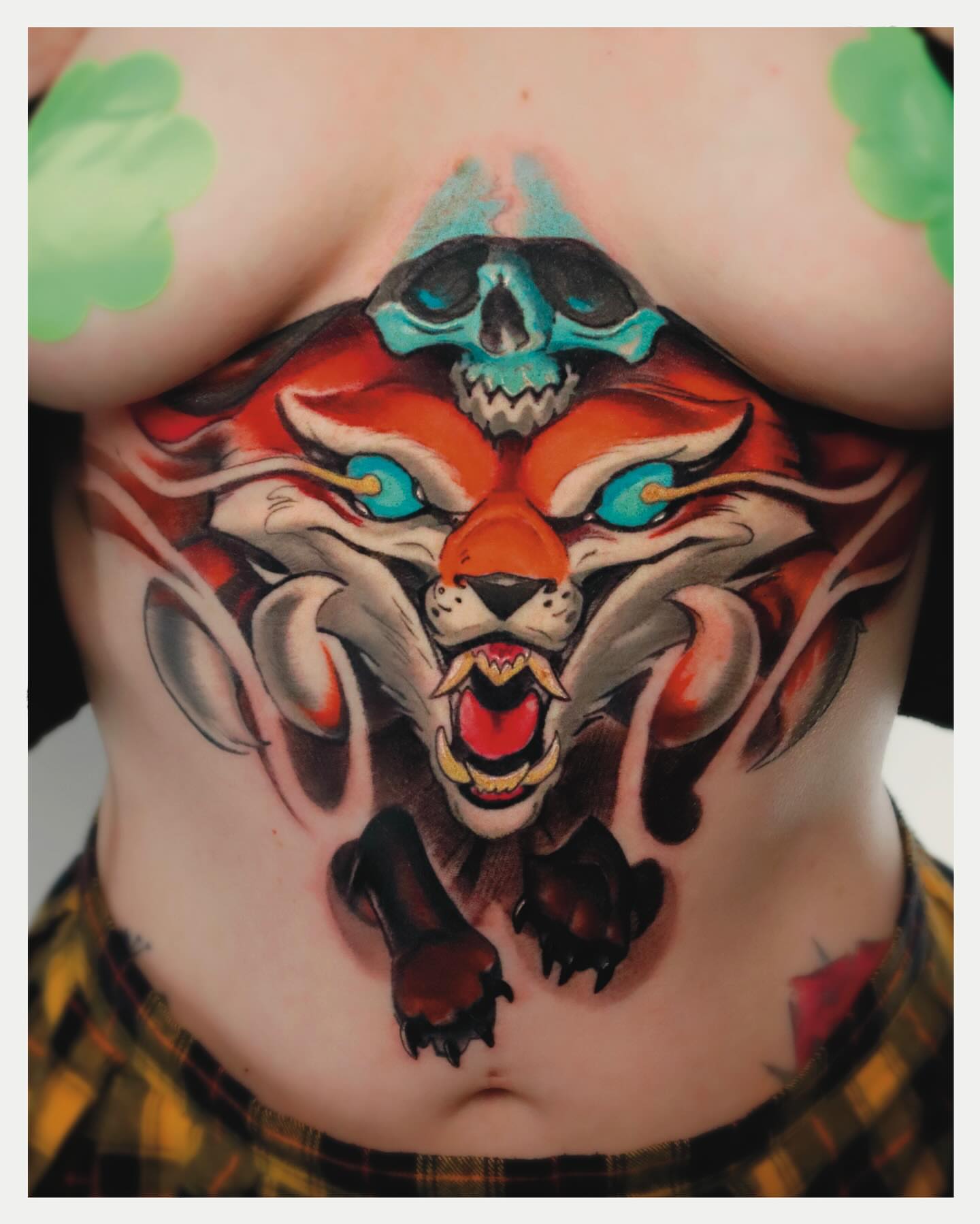 Tattoo by @levihiltontattoos — american_traditional, dotwork