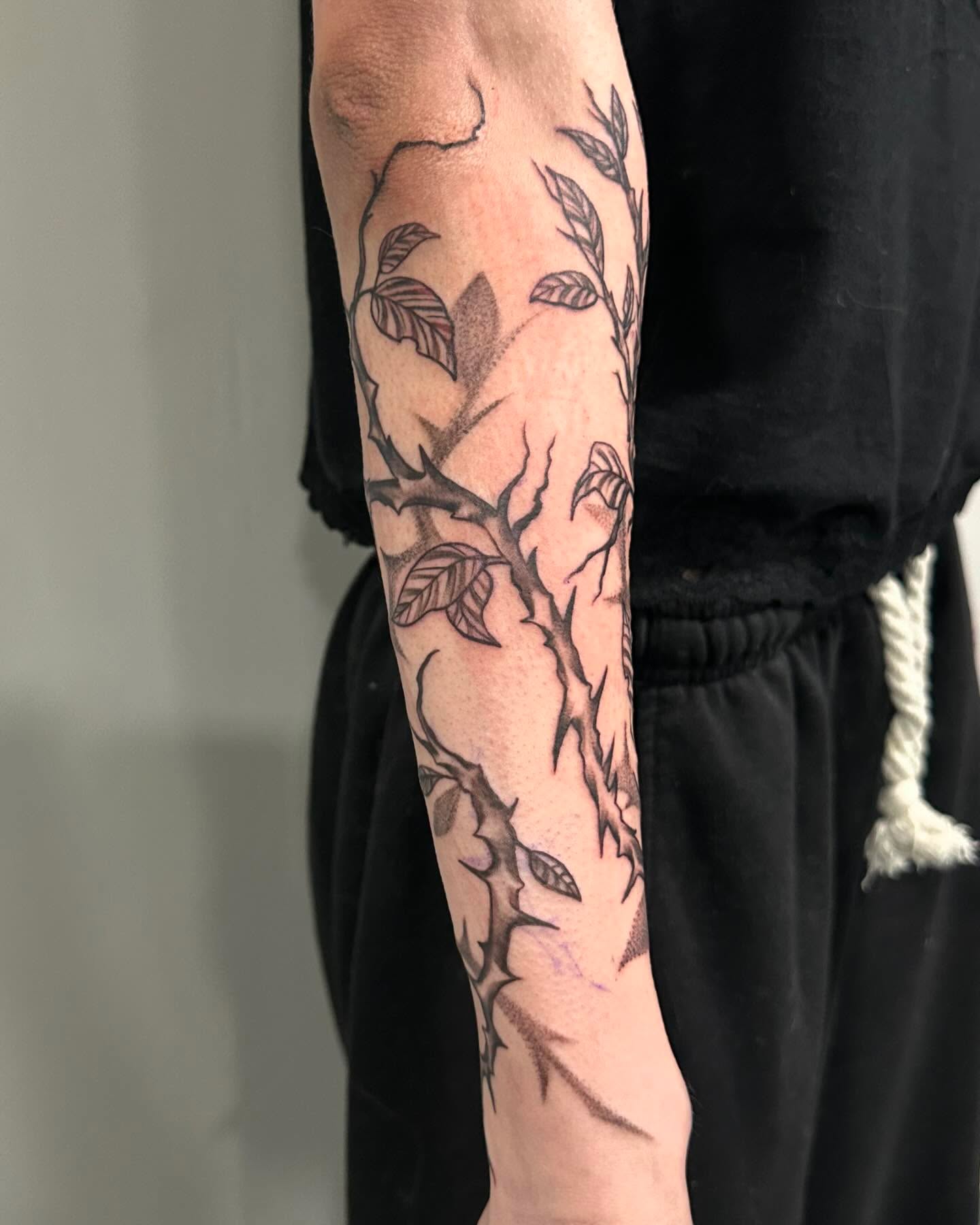 Tattoo by @mikechristieink — black_and_grey