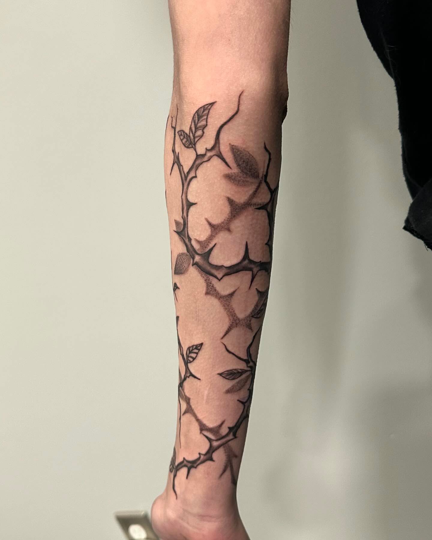 Tattoo by @mikechristieink — black_and_grey