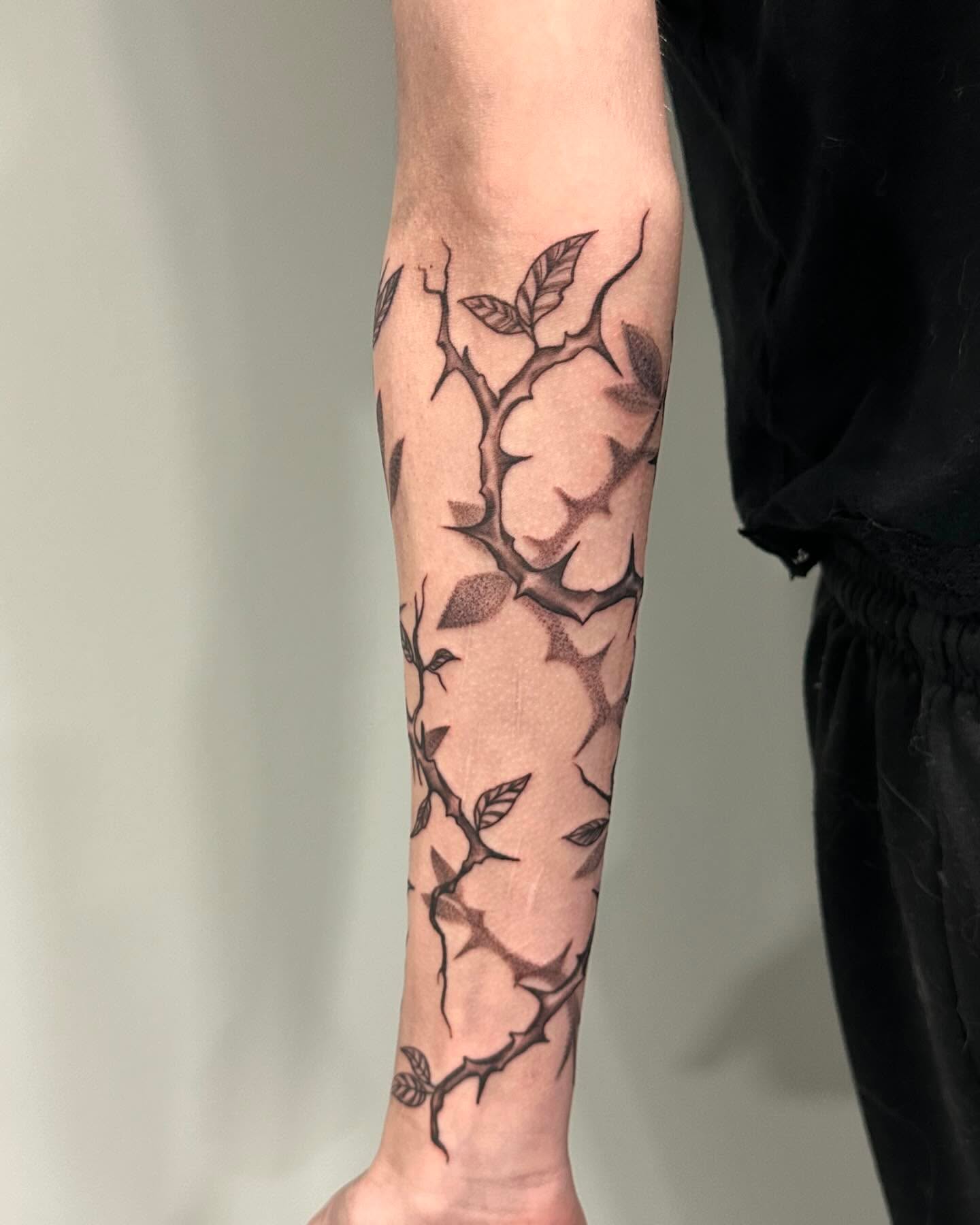 Tattoo by @mikechristieink — black_and_grey