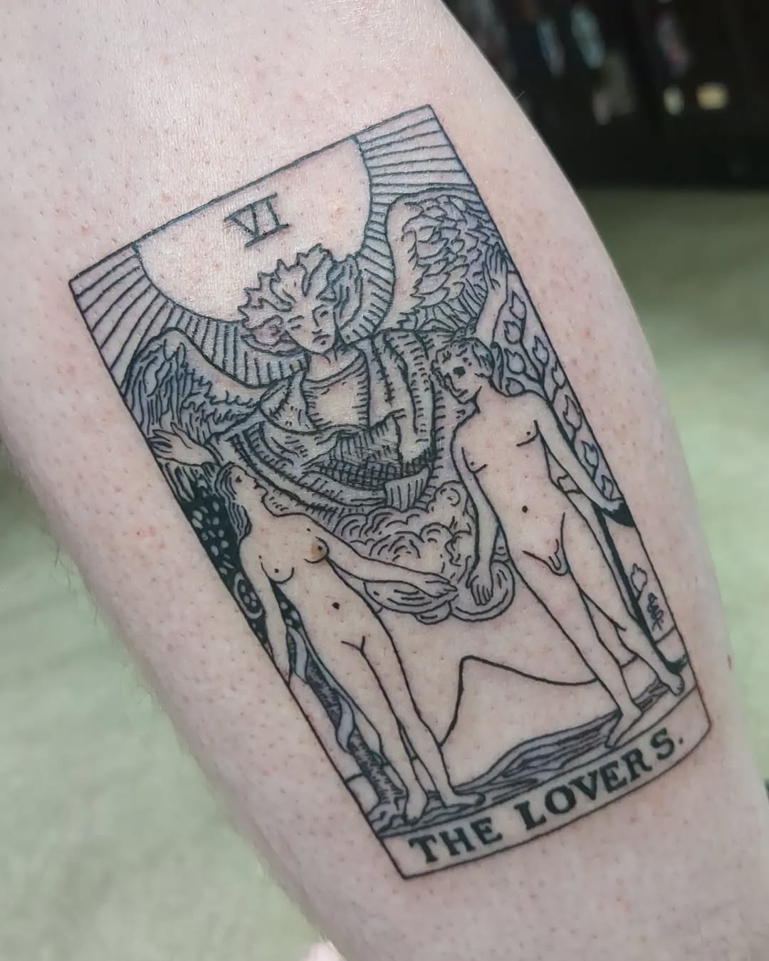 Tattoo by @seth.opotamus β black_and_grey, illustrative