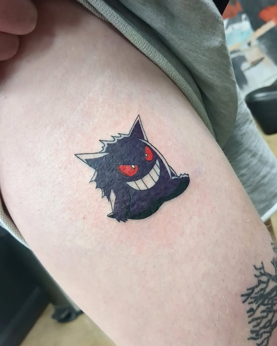 Tattoo by @seth.opotamus β anime