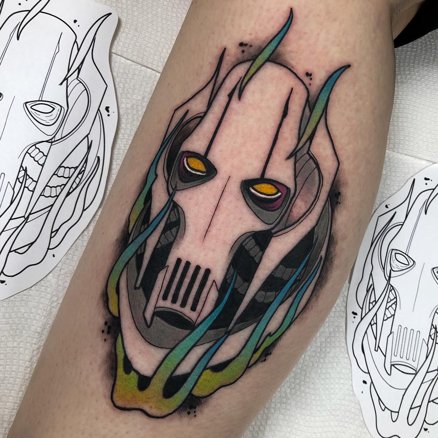 Tattoo by @leefscented β geometric