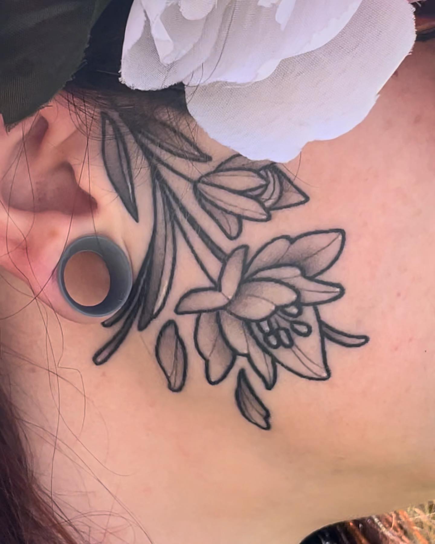 Tattoo by @amyjeantattoos — black_and_grey