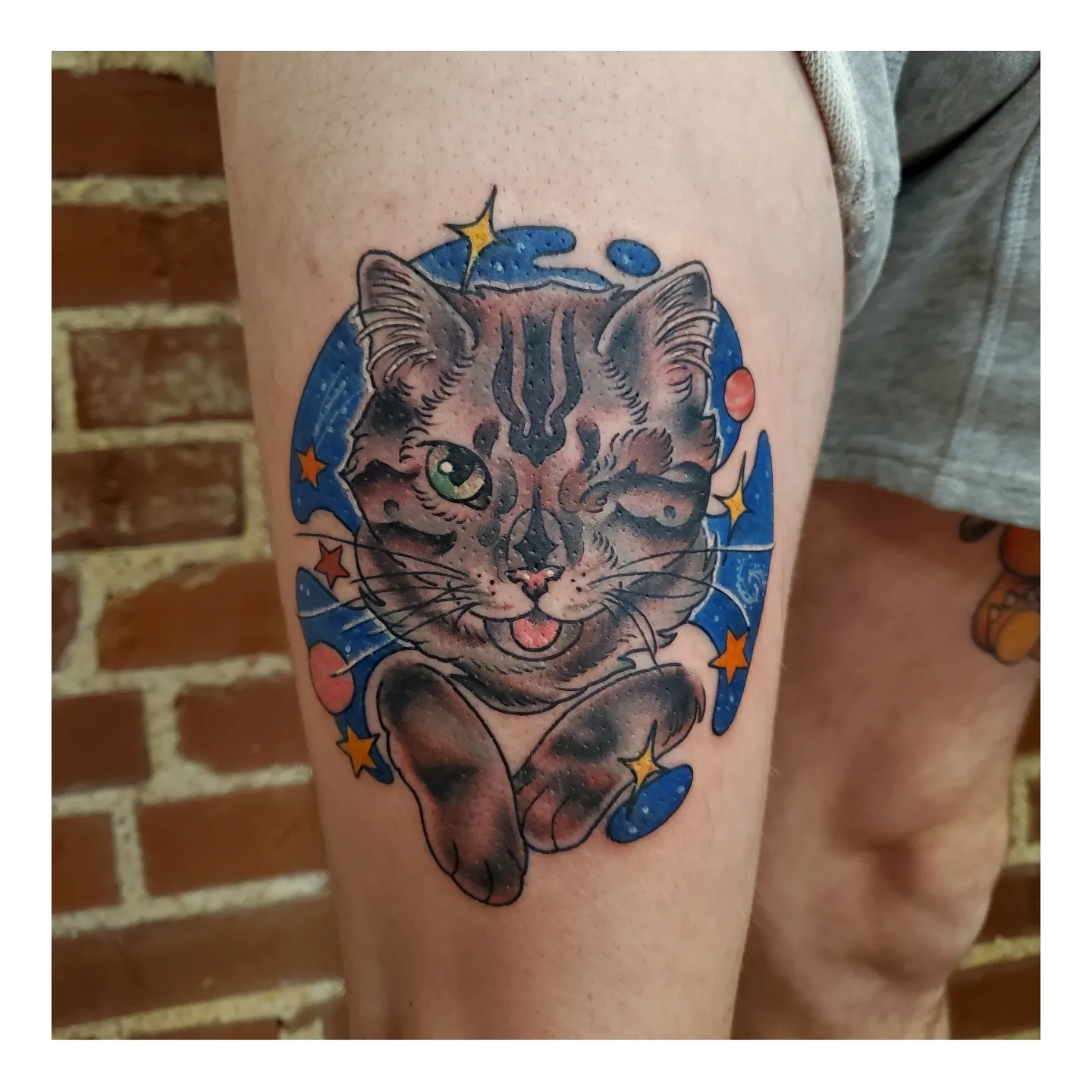 Tattoo by @katy_did_it — new_school, realism