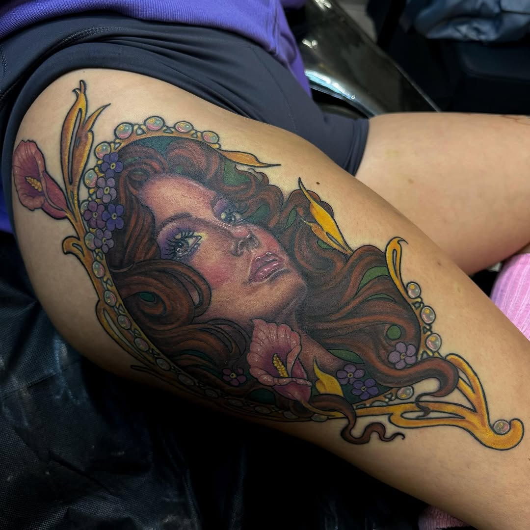 Tattoo by @bonnie_tatt2oos — realism, neo_traditional