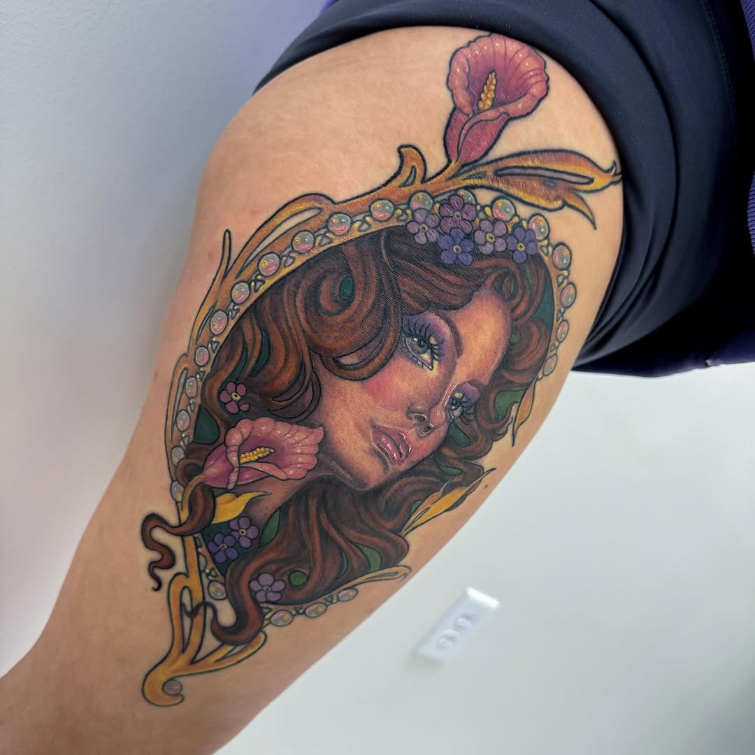 Tattoo by @bonnie_tatt2oos — neo_traditional, realism