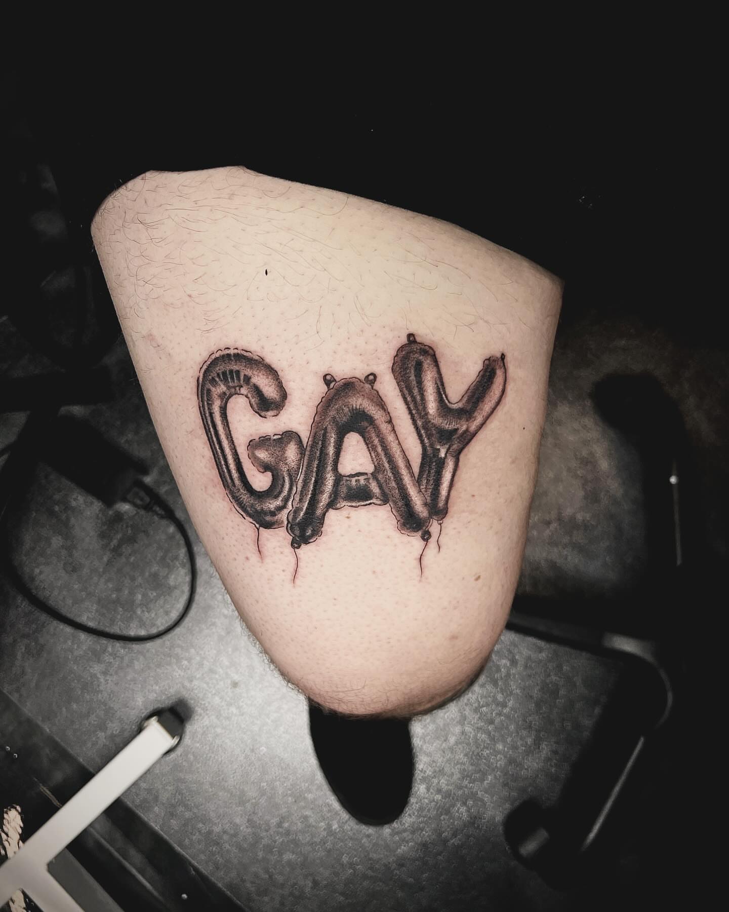 Tattoo by @owens_tattoos — lettering_script