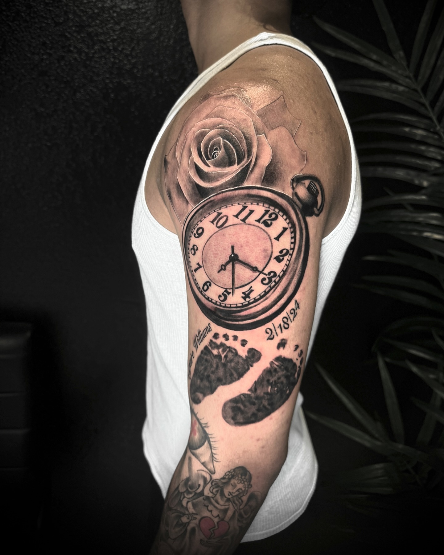 Tattoo by @chiptatt00s — black_and_grey, realism