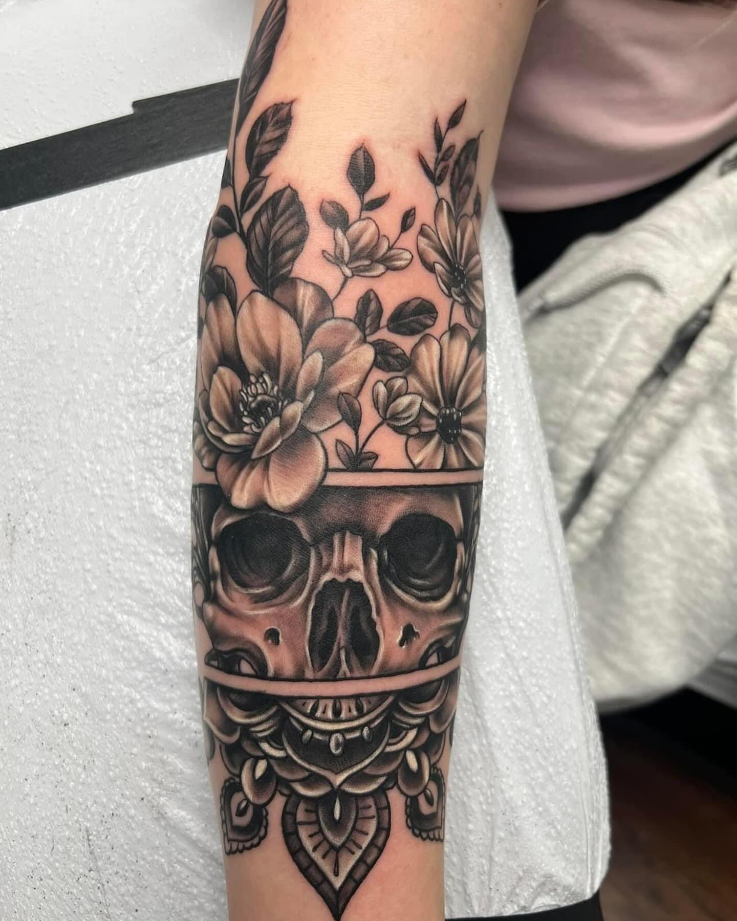 Tattoo by @tattoosbywoody — black_and_grey, realism