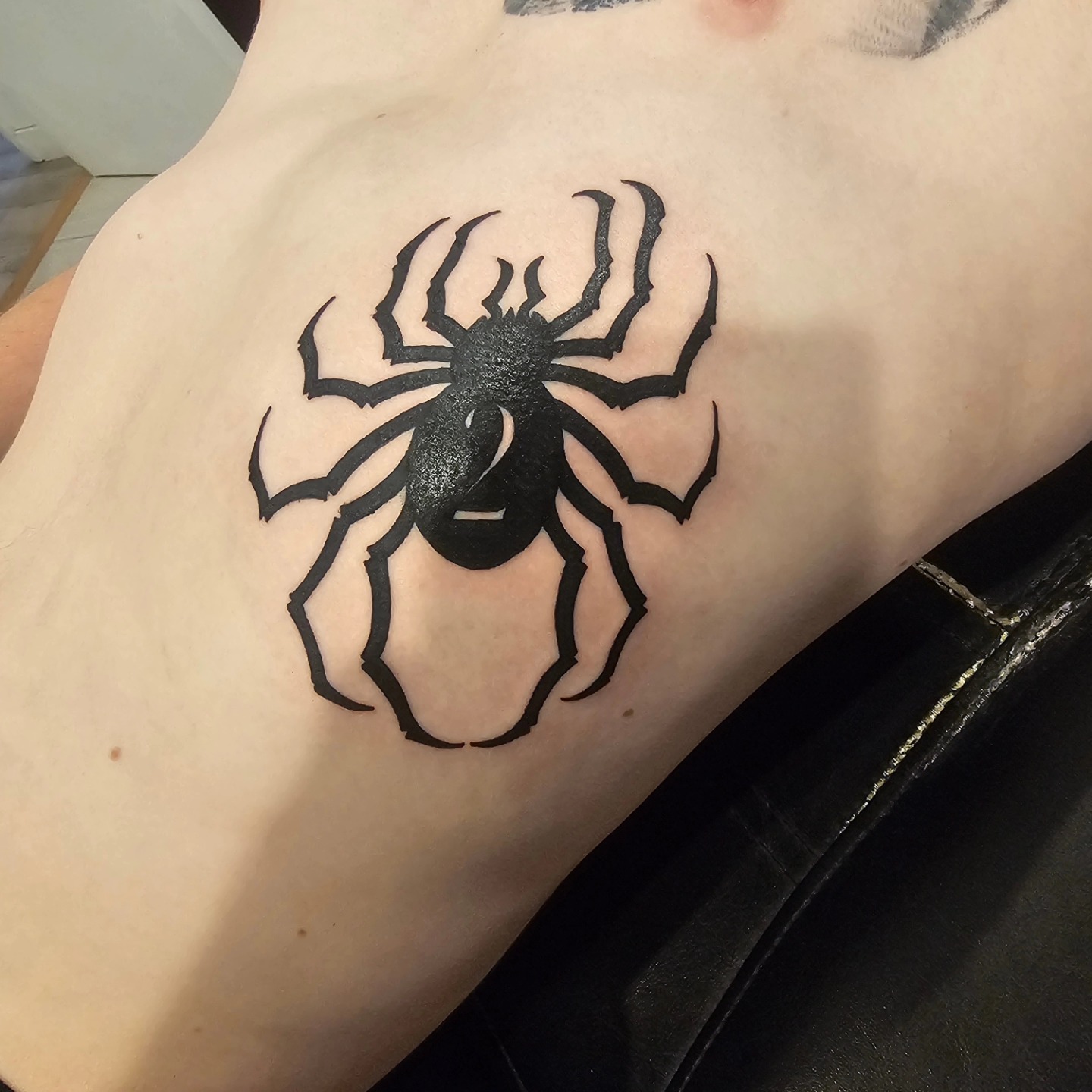 Tattoo by @a_a_ron_tattoos — blackwork