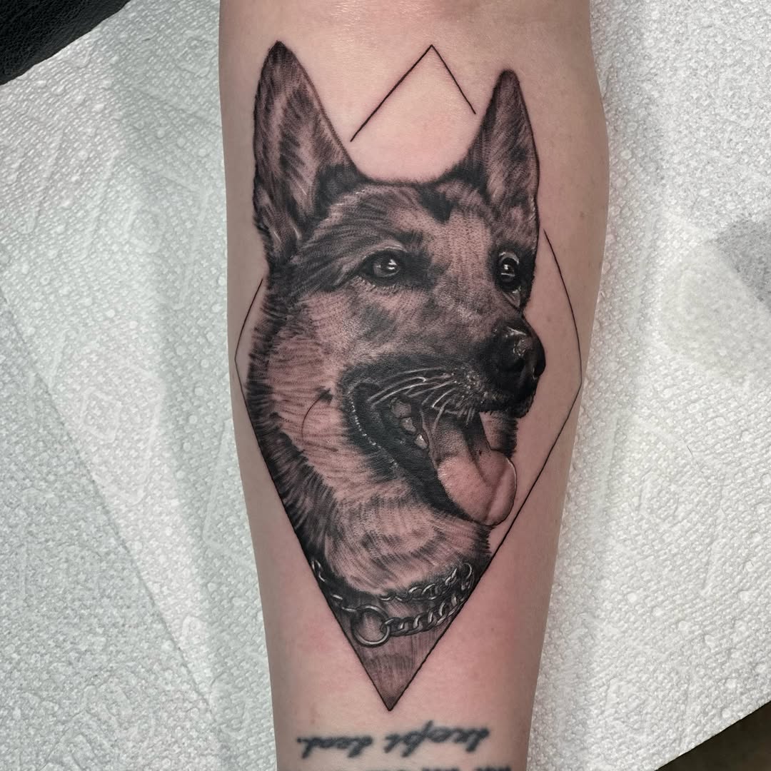 Tattoo by @tattooerdylan — realism, black_and_grey