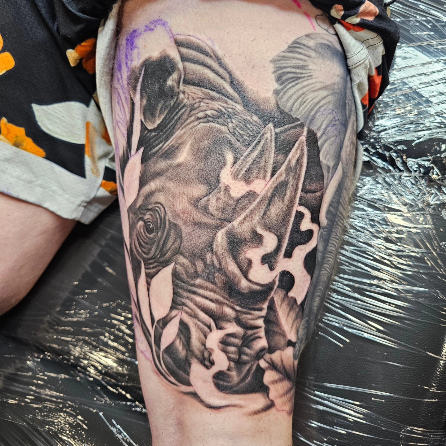 Tattoo by @blovetattoo — realism, black_and_grey