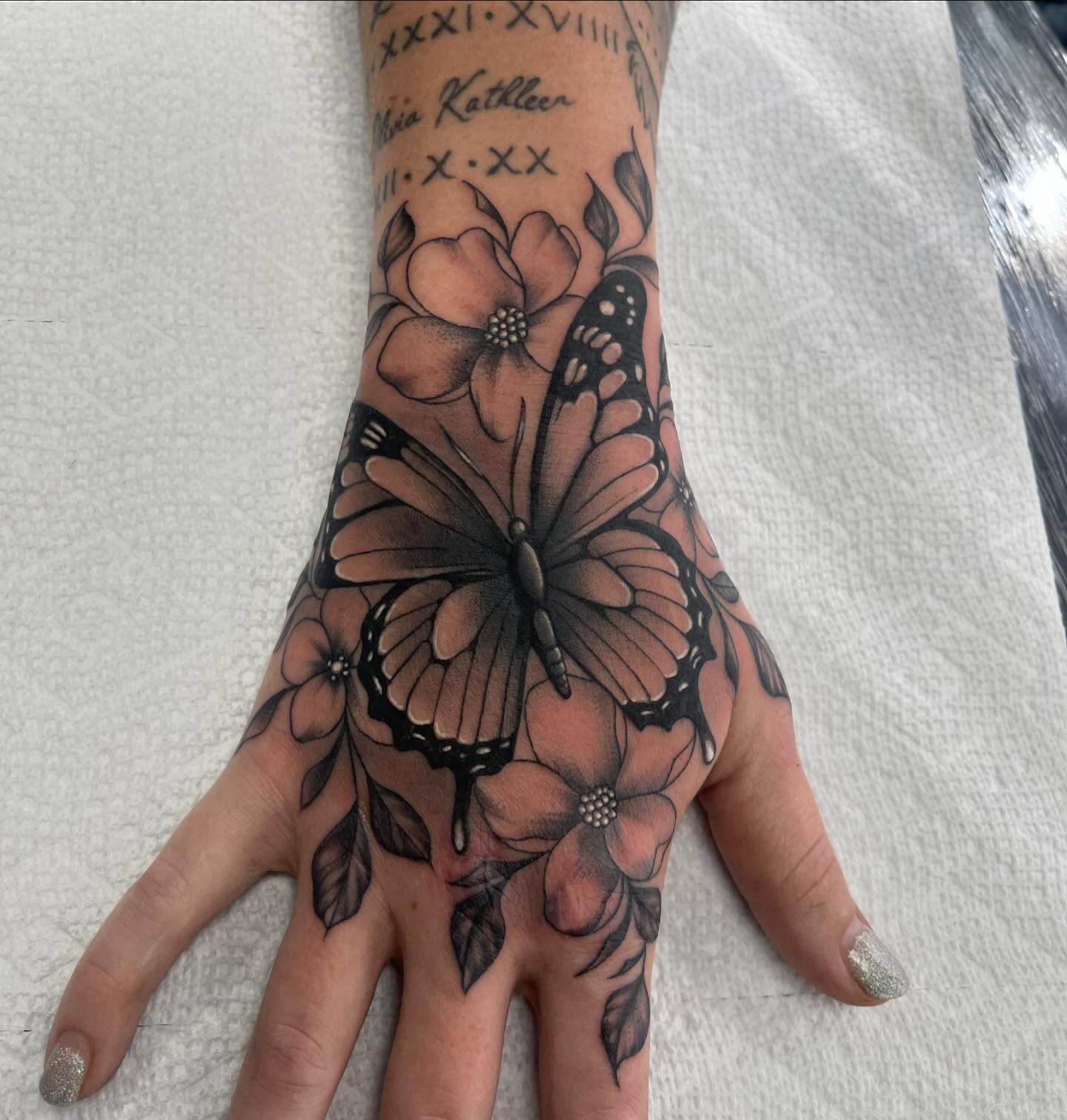 Tattoo by @bradbodenbendertattoos — realism, dotwork