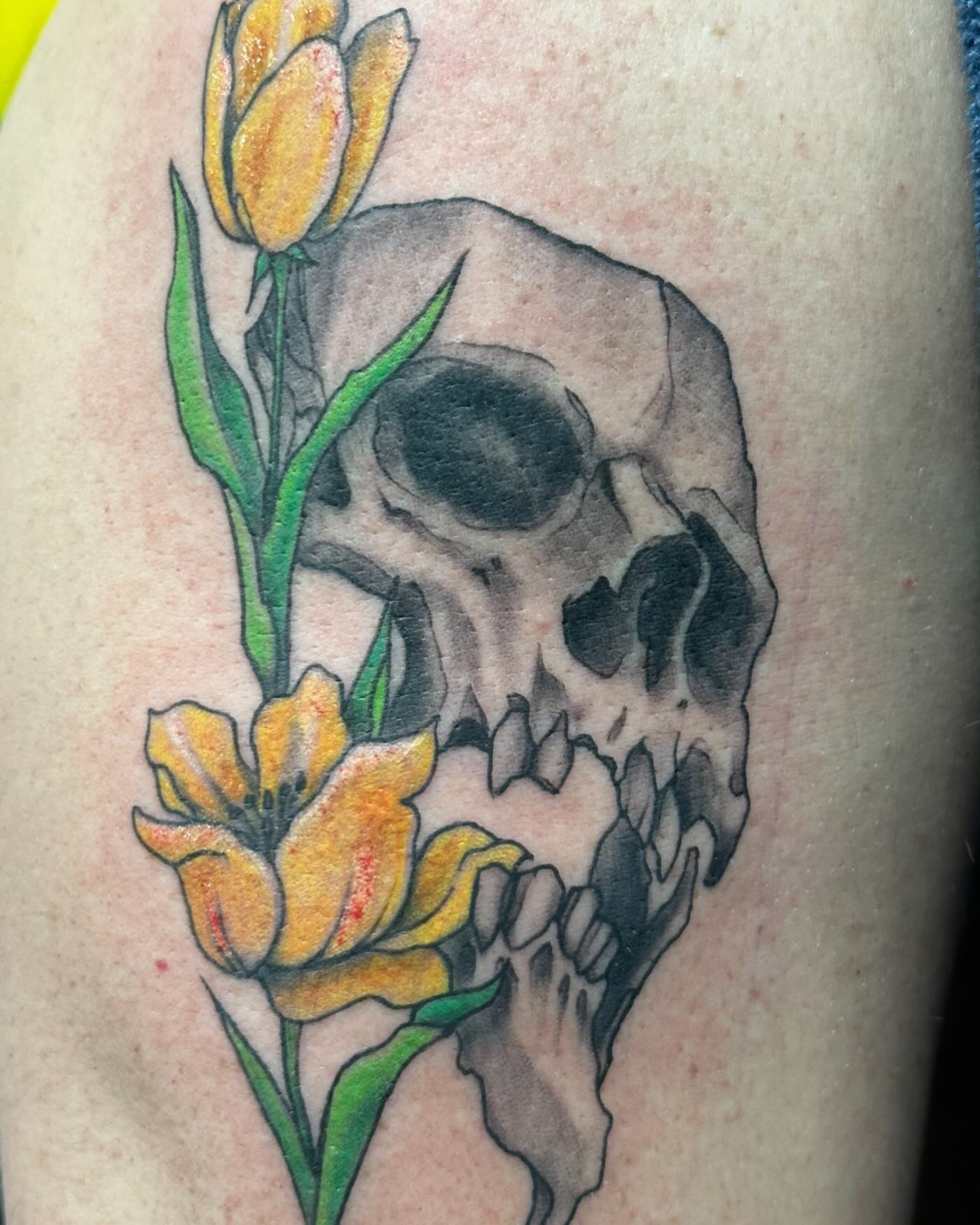 Tattoo by @artworkbyreece — realism, watercolor